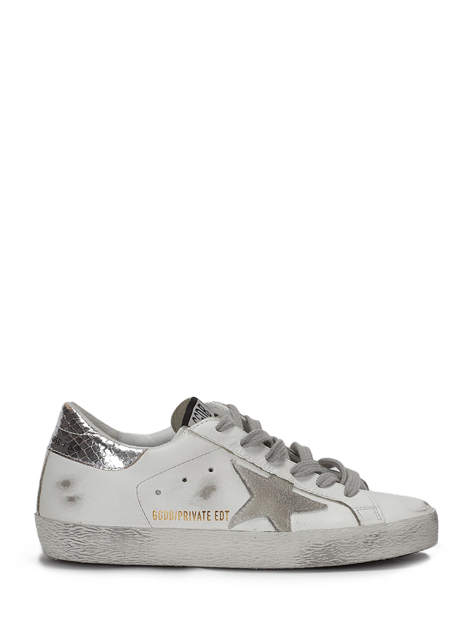 Golden Goose Super-star Leather Upper Suede Star Piper Print He