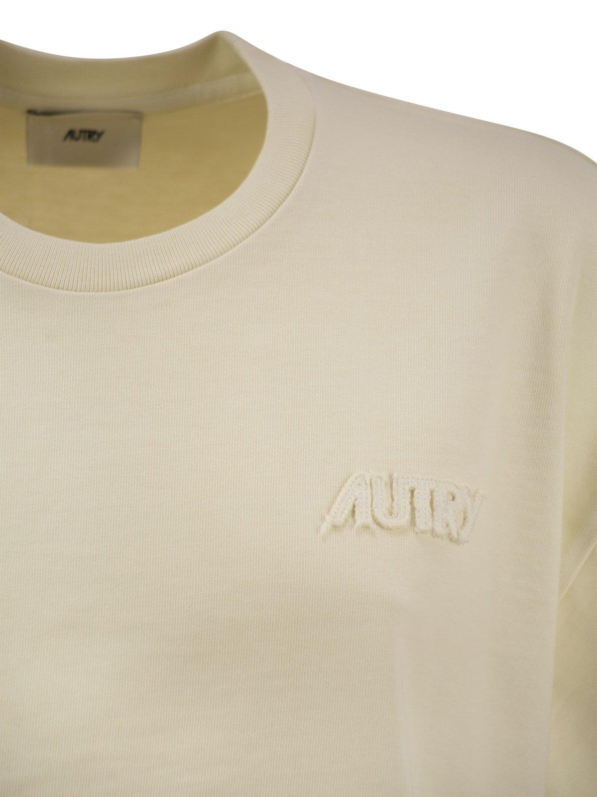 Autry Crewneck Cropped T-shirt