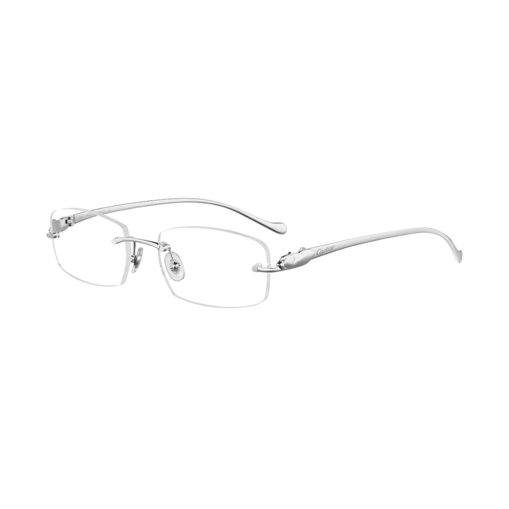 Cartier Ct0061-003 Glasses In Silver