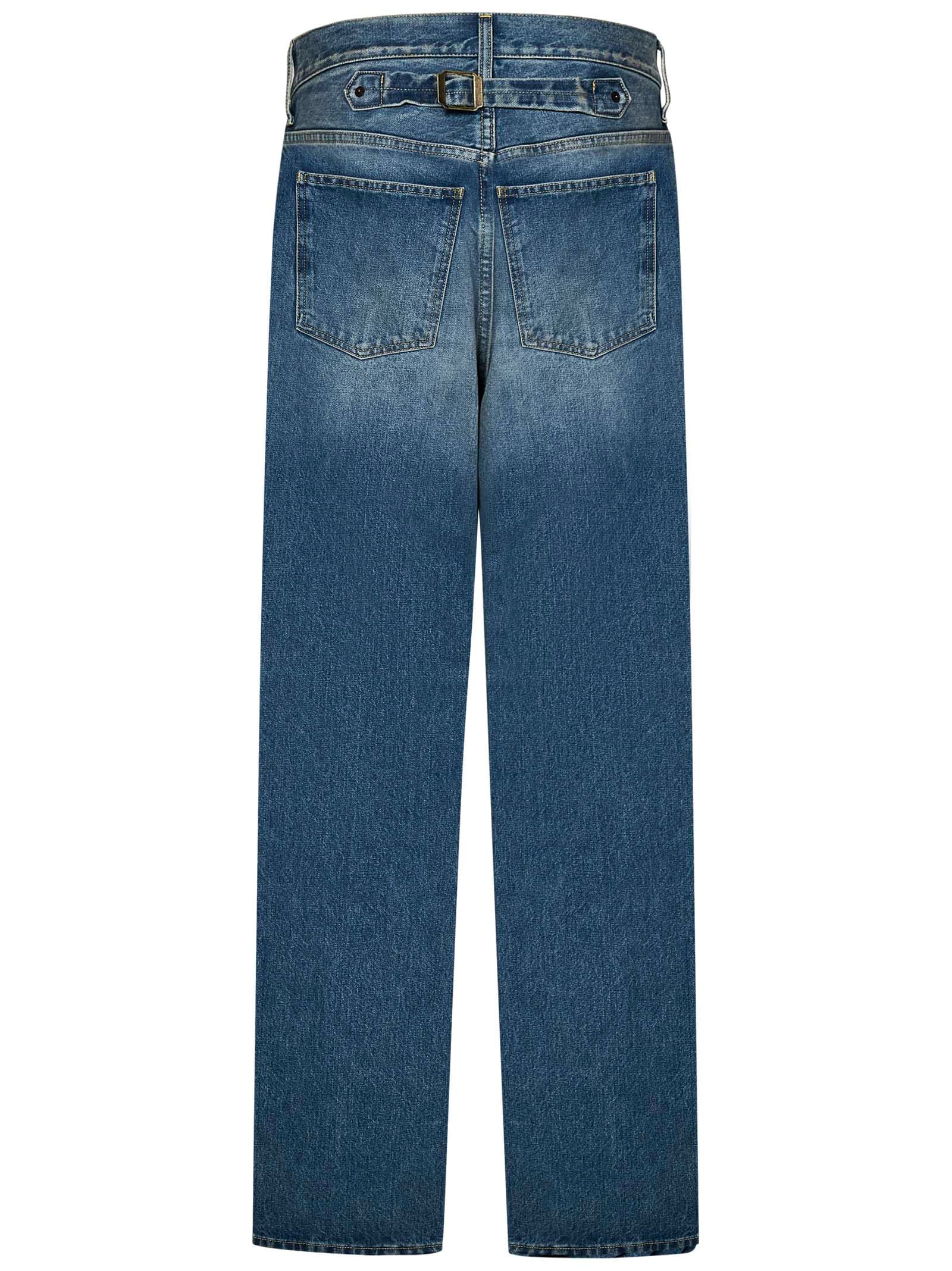 Shop Maison Margiela Jeans In Blue