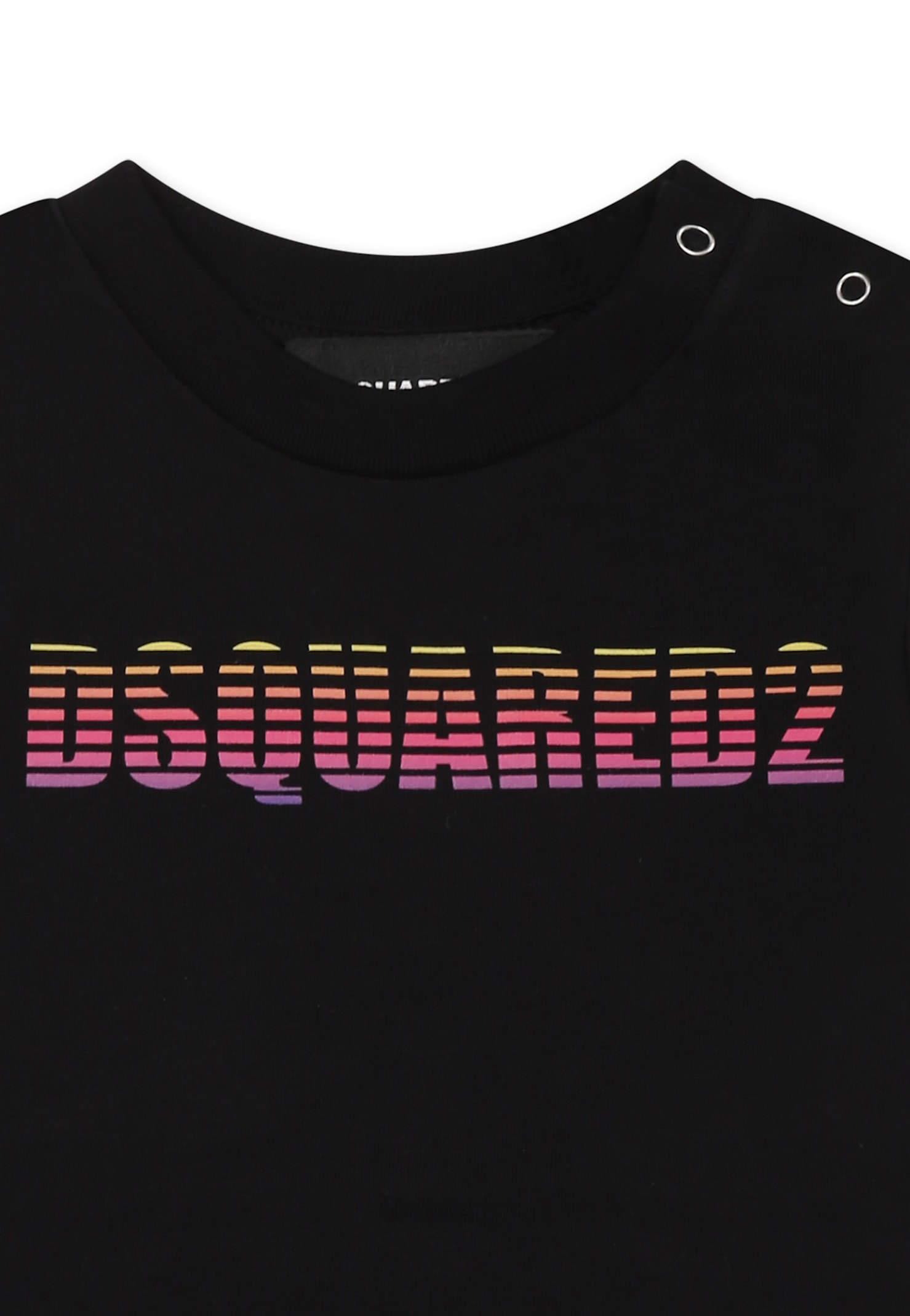 Dsquared2 Logo T-shirt In Black