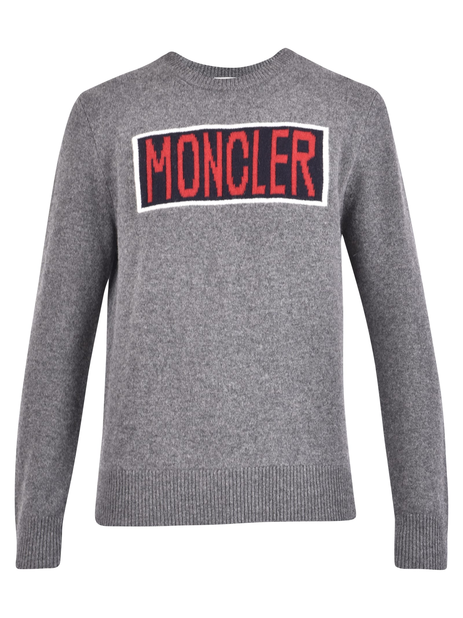 grey moncler sweater