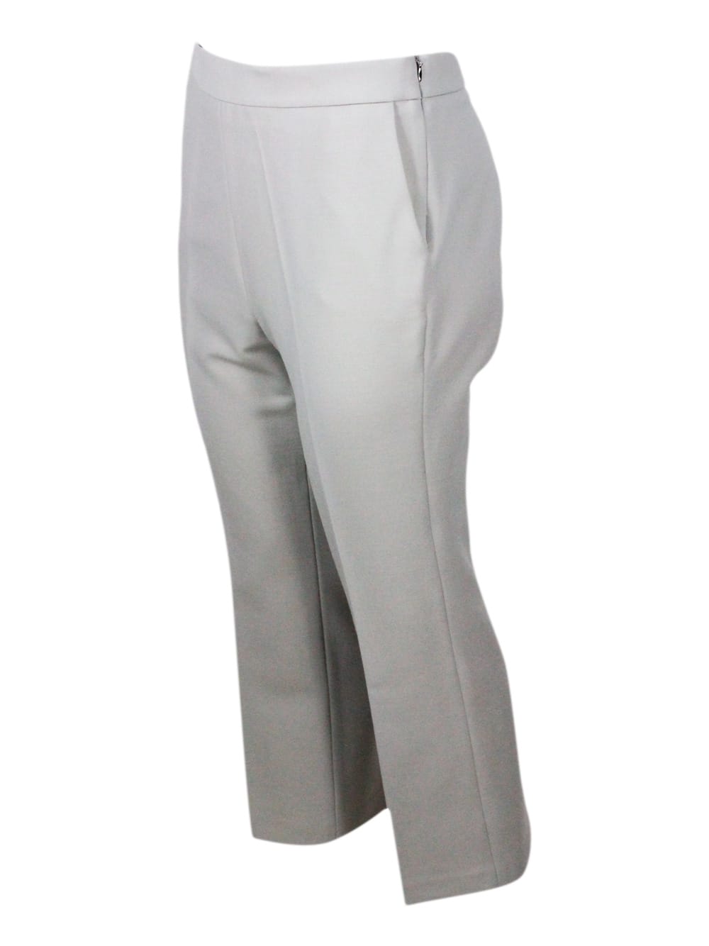 Fabiana Filippi Tech Fabric Pants In White