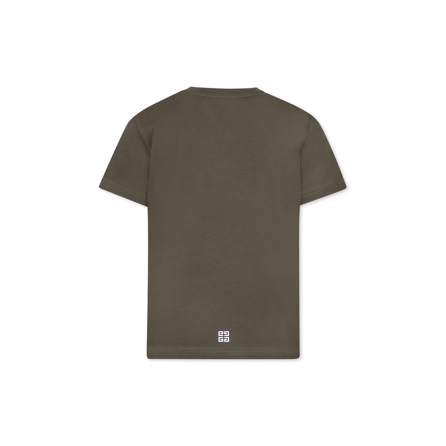 Givenchy Green T-shirt For Boy With Logo In Green