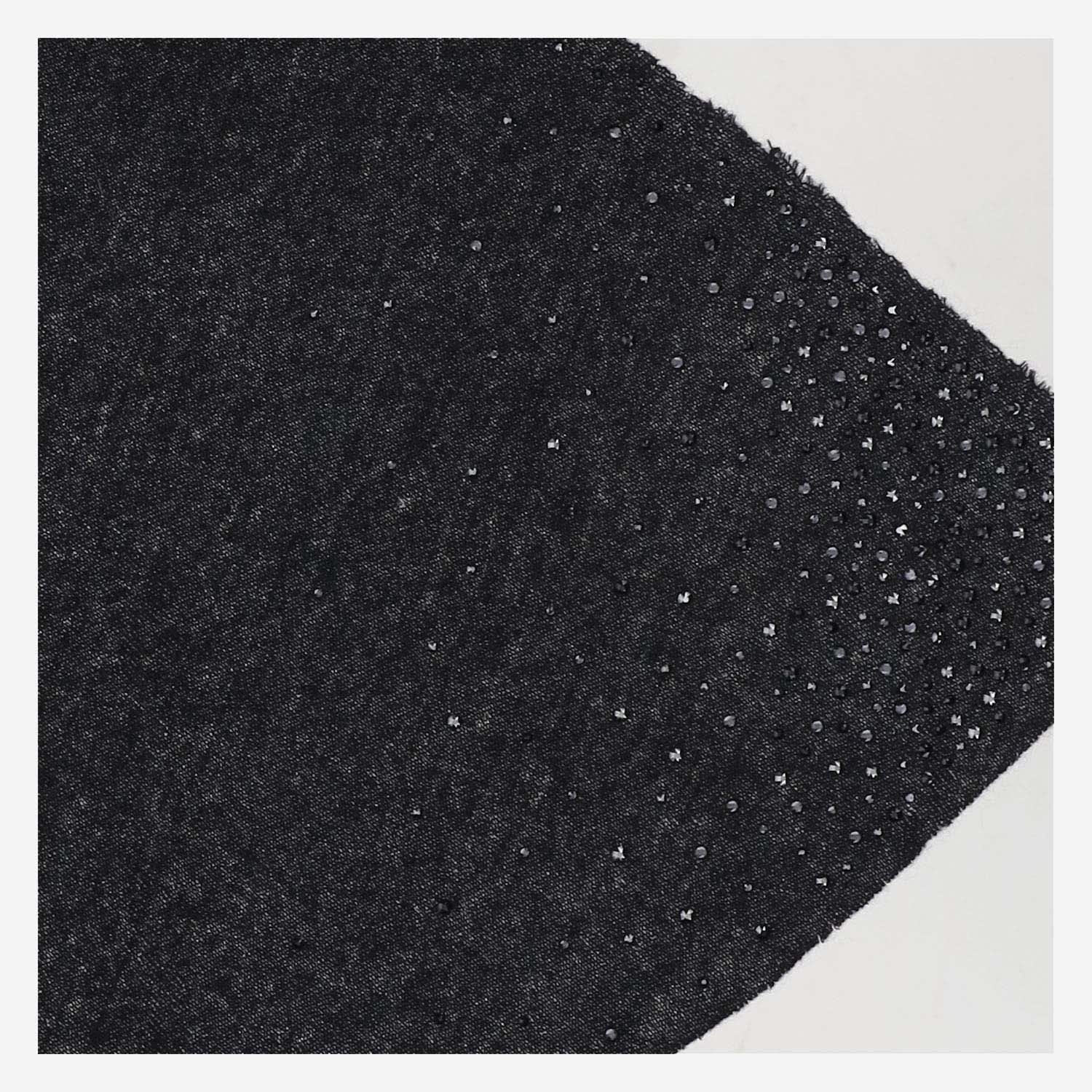 Faliero Sarti Cashmere Scarf With Swarovsky In Black