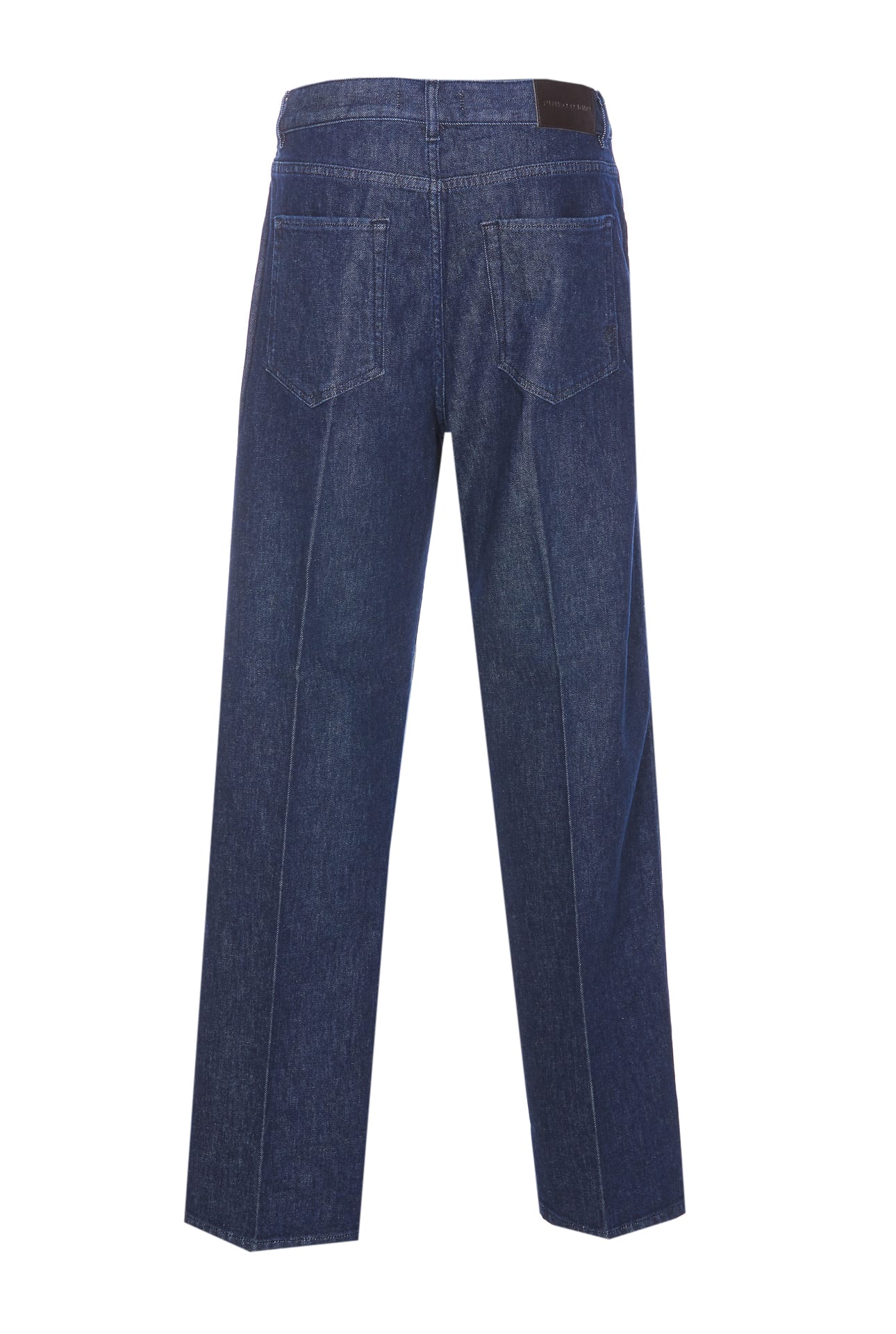 Pinko Loose Jeans With Back Patch Pockets