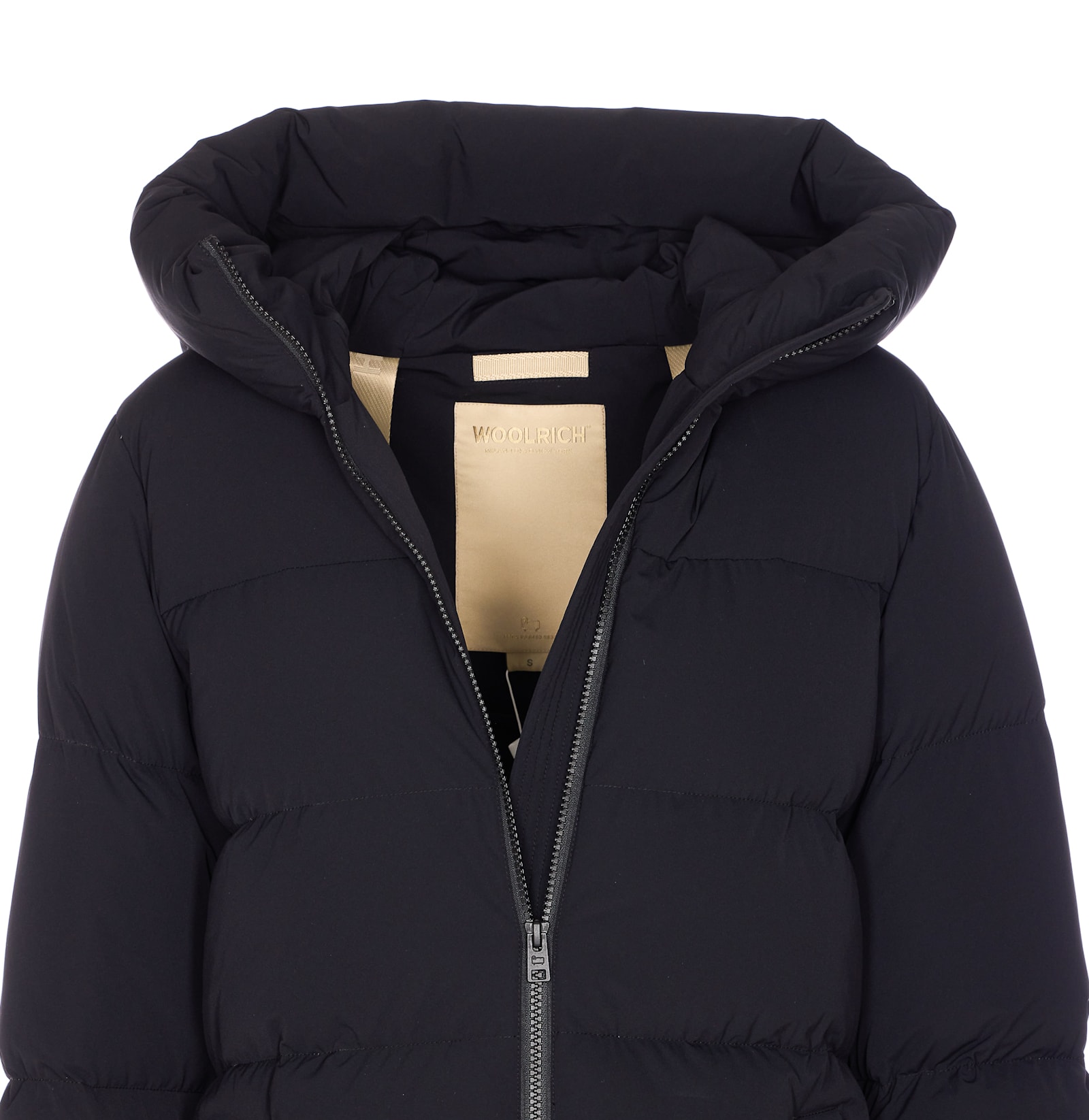Woolrich Cloud Madison Coat In Black