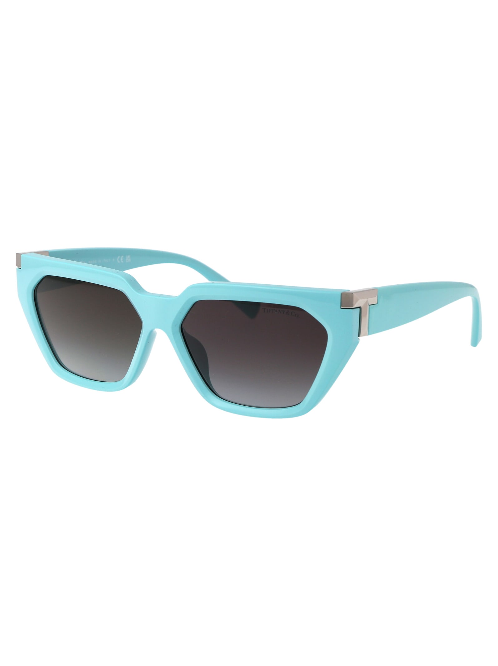 Shop Tiffany &amp; Co. 0tf4205u Sunglasses In 83883c Tiffany Blue