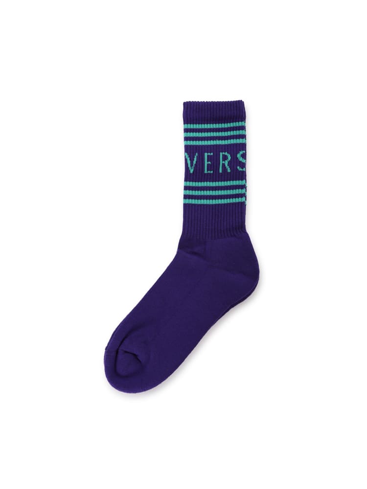 Socks With Versace Intarsia