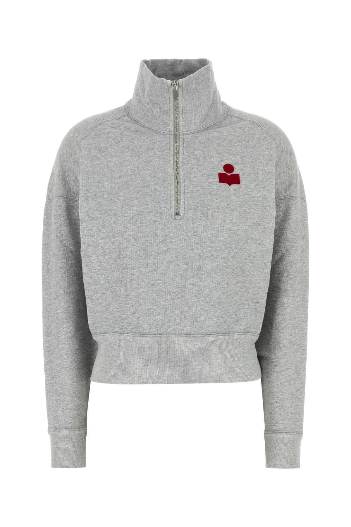Isabel Marant Étoile Grey Cotton Blend Ross Sweatshirt