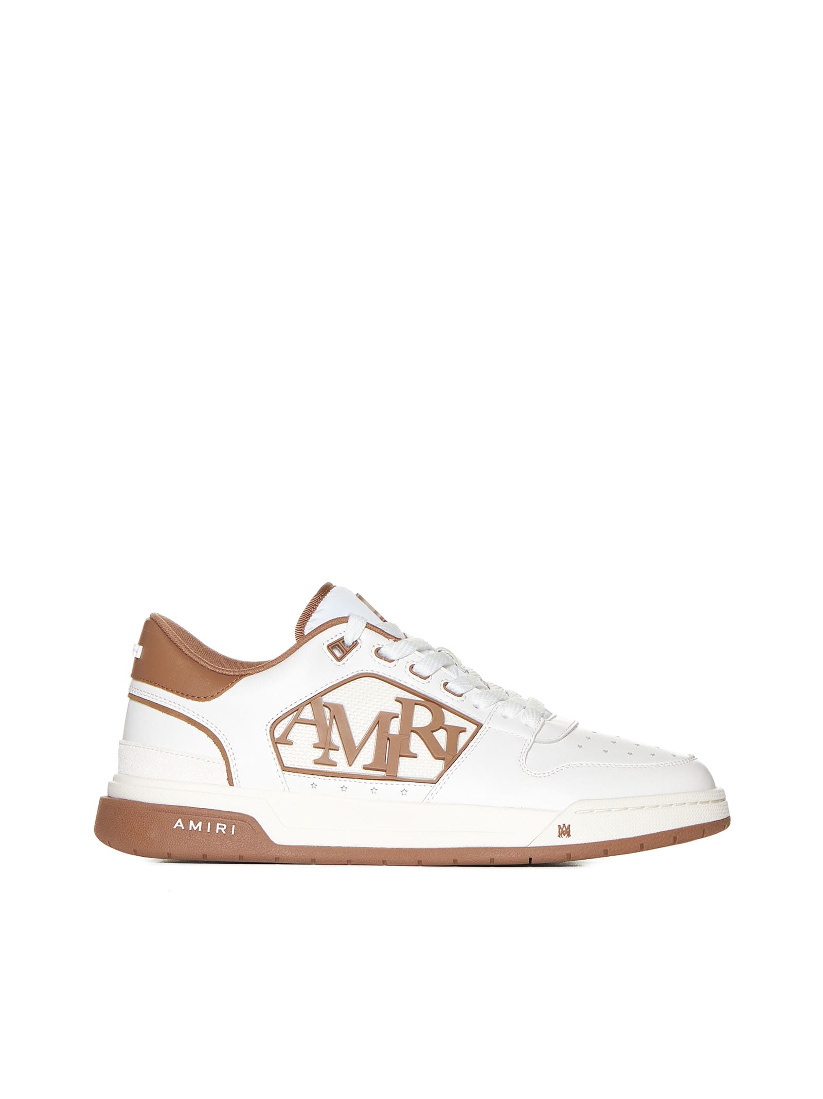 Shop Amiri Sneakers In White Brown