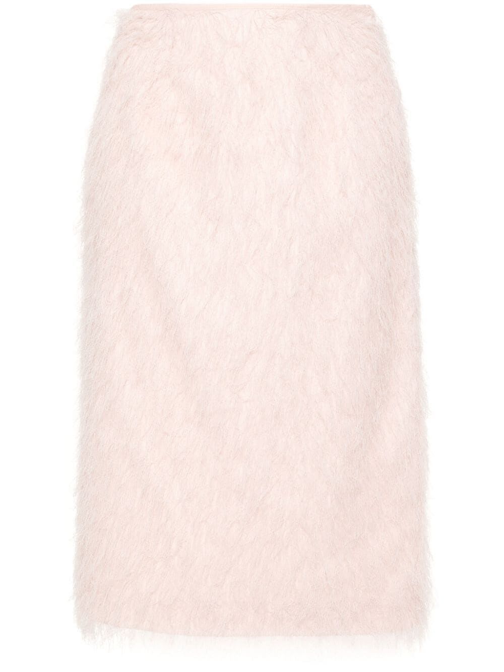Shop Twinset Pencil Skirt In Cupcake Pink