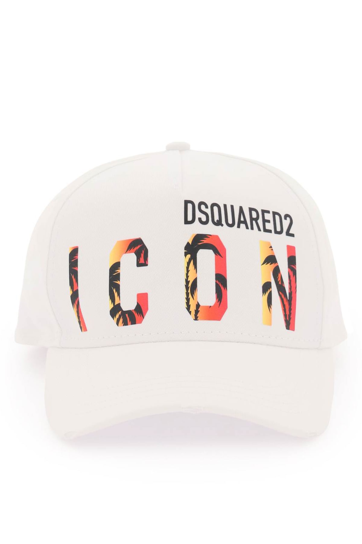 Shop Dsquared2 Sunset Baseball Cap In Bianco (white)