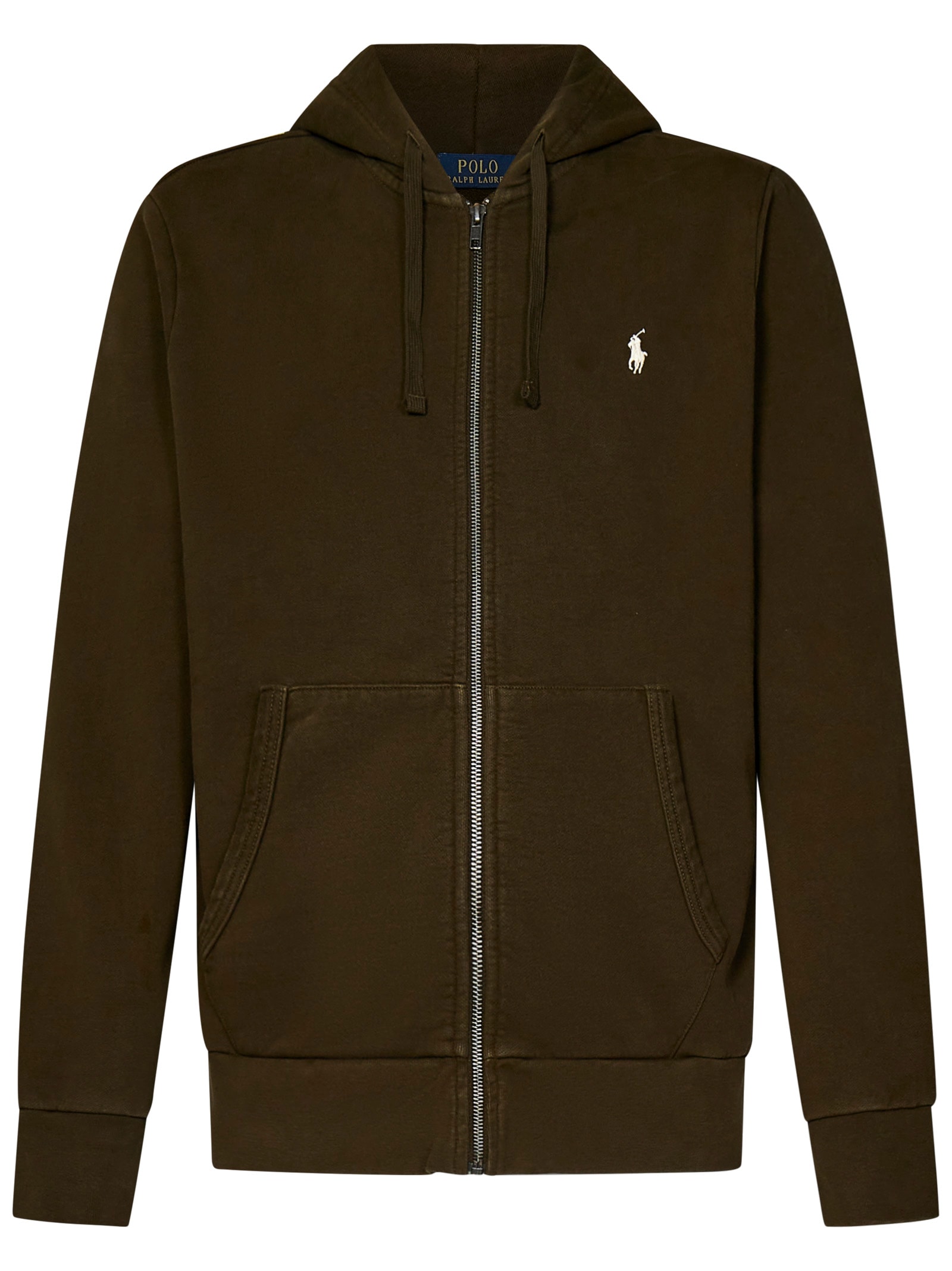 Shop Polo Ralph Lauren Sweatshirt In Green