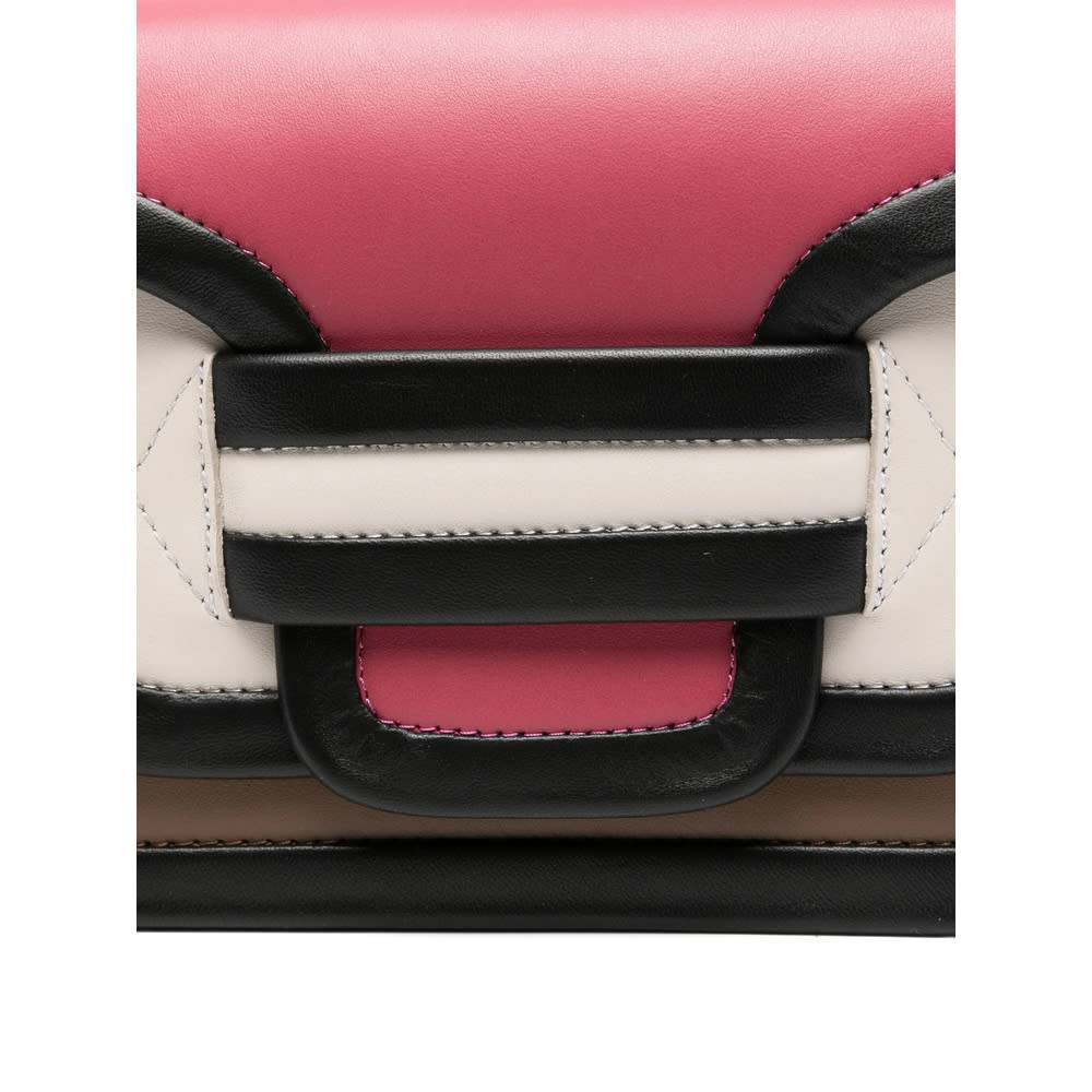 Pierre Hardy Colour-block Leather Tote Bag In Multi