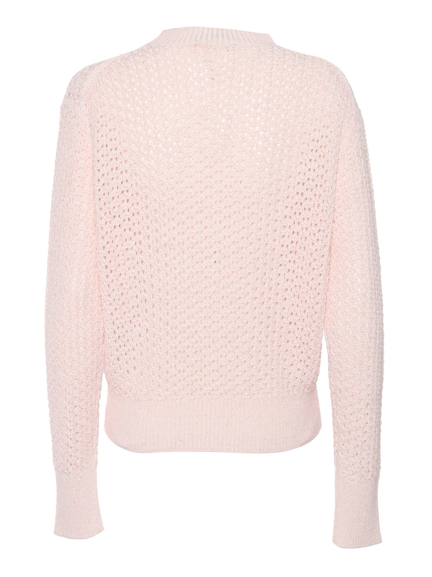 Shop Fabiana Filippi Pink Sweater