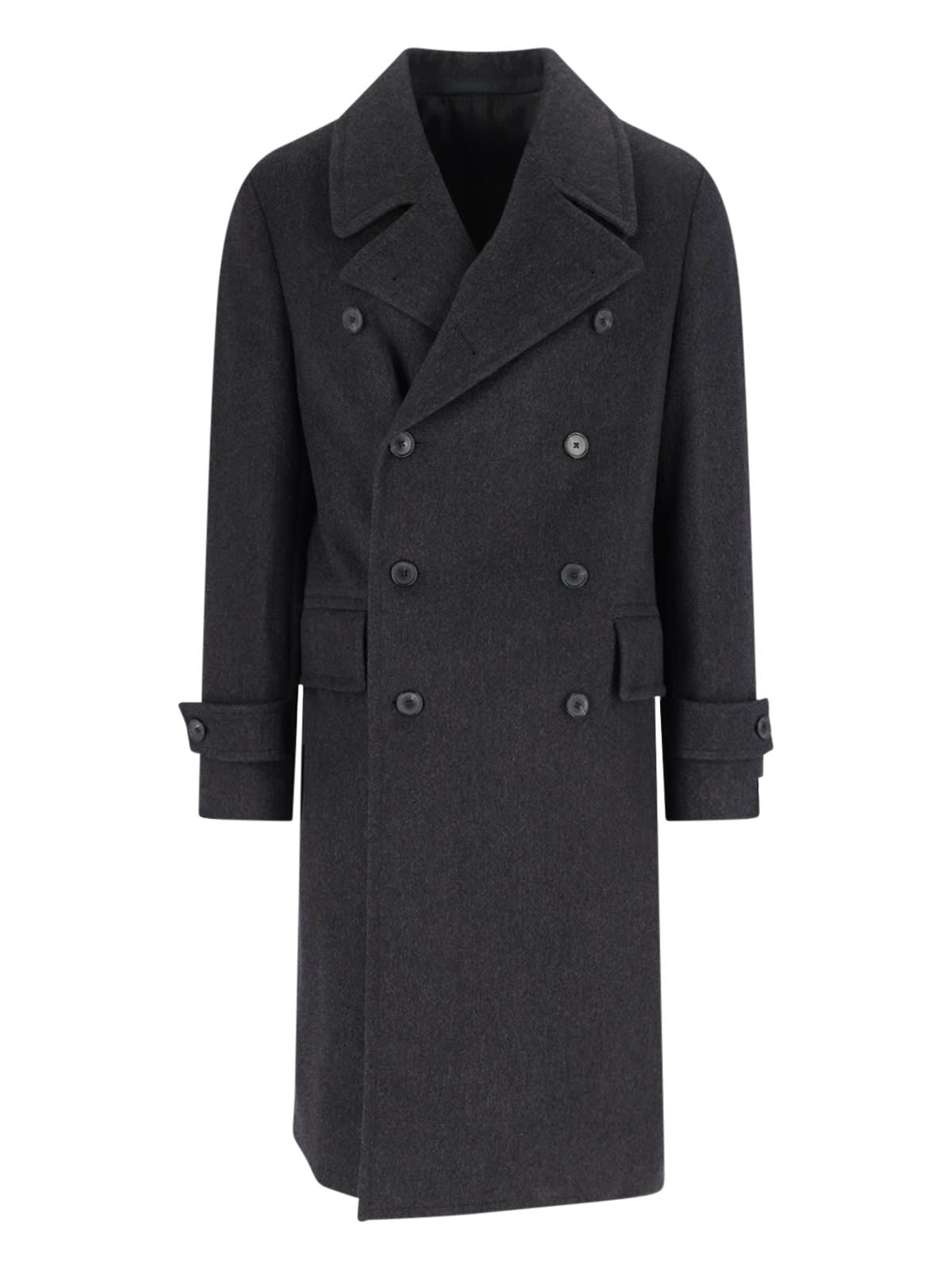 Double-breasted Wool Coat