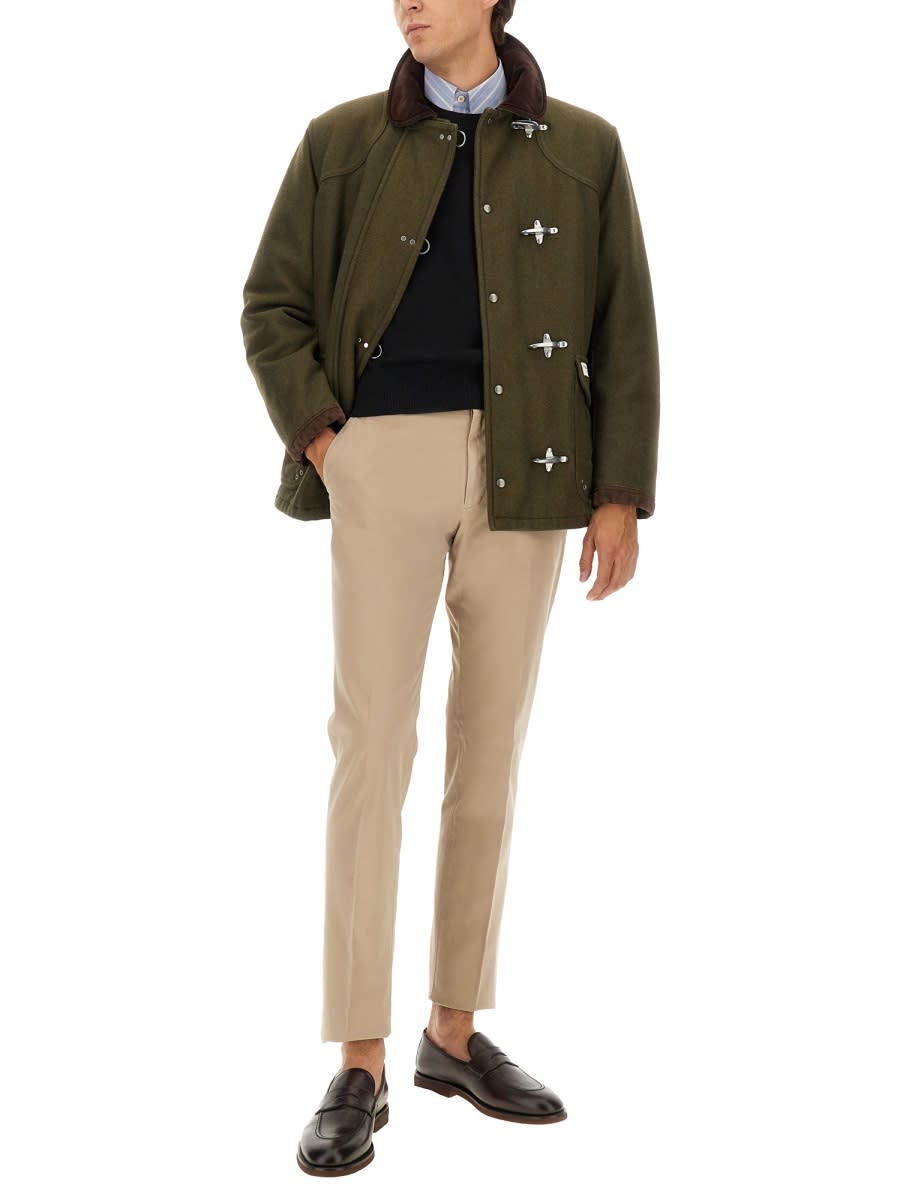 Fay 4 Ganci Archive Jacket In Green