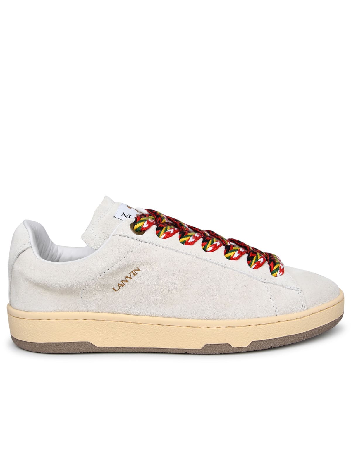 Lanvin Ssense Exclusive Curb Sneakers in White for Men