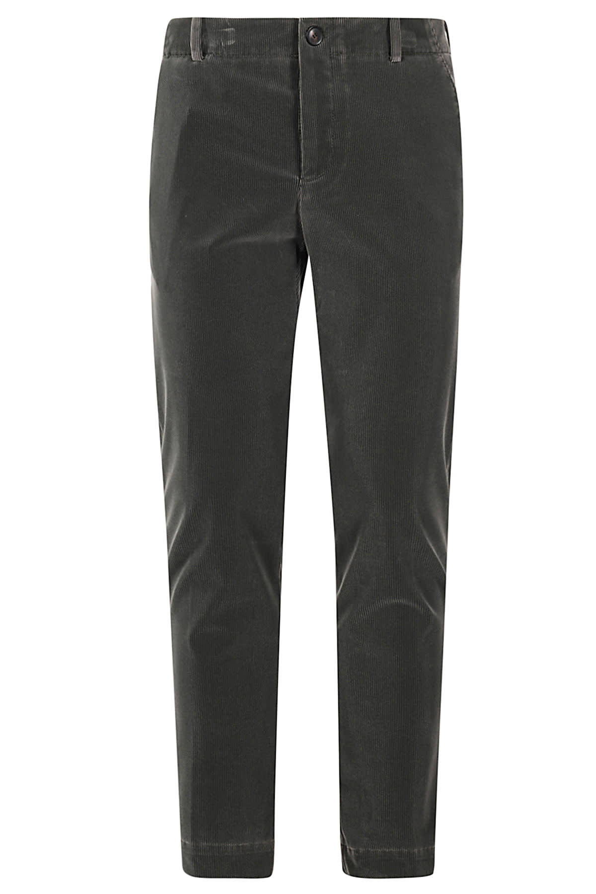 Shop Rrd - Roberto Ricci Design Techno Velvet 1000 Week End Pant In Verde Militare