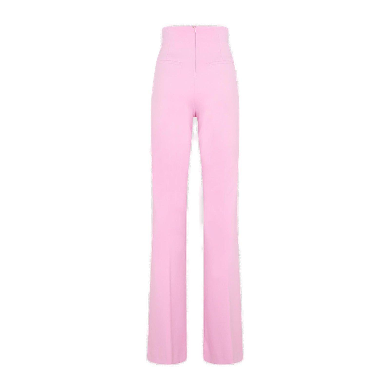 Shop Sportmax Peter Trousers In Pink