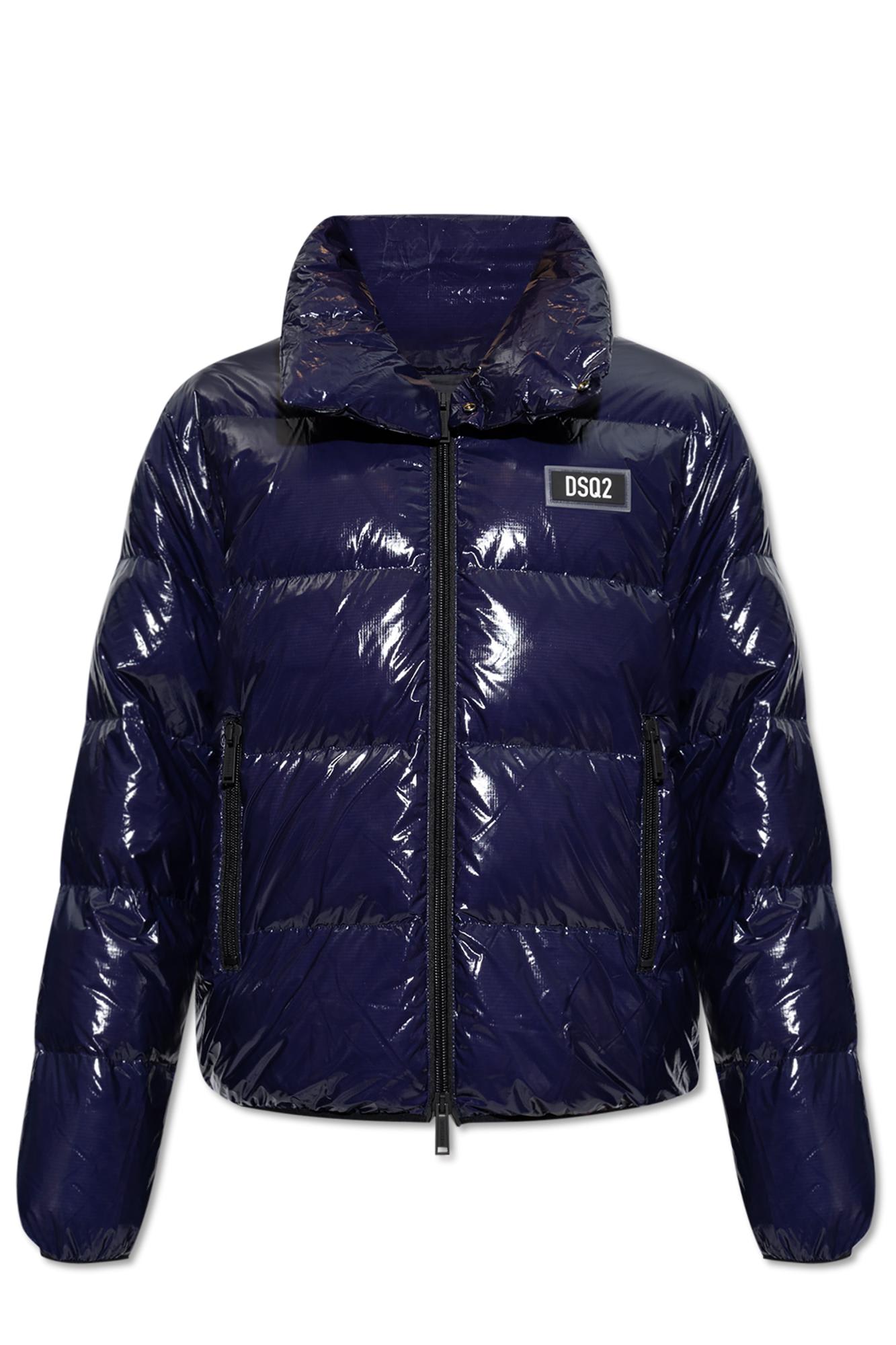 Shop Dsquared2 Down Jacket In Blu