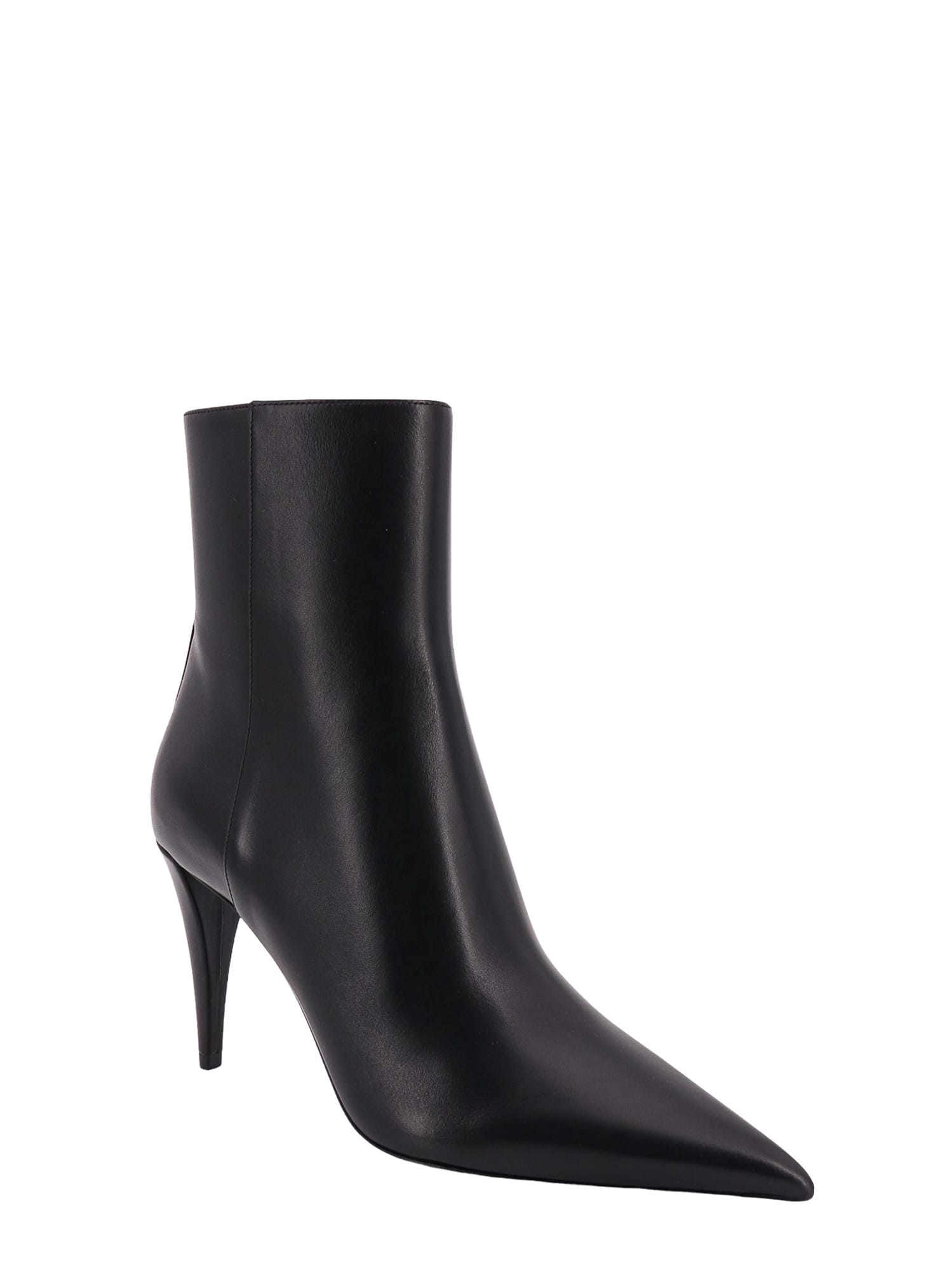 Shop Valentino Rockstud Ankle Boots In Nero