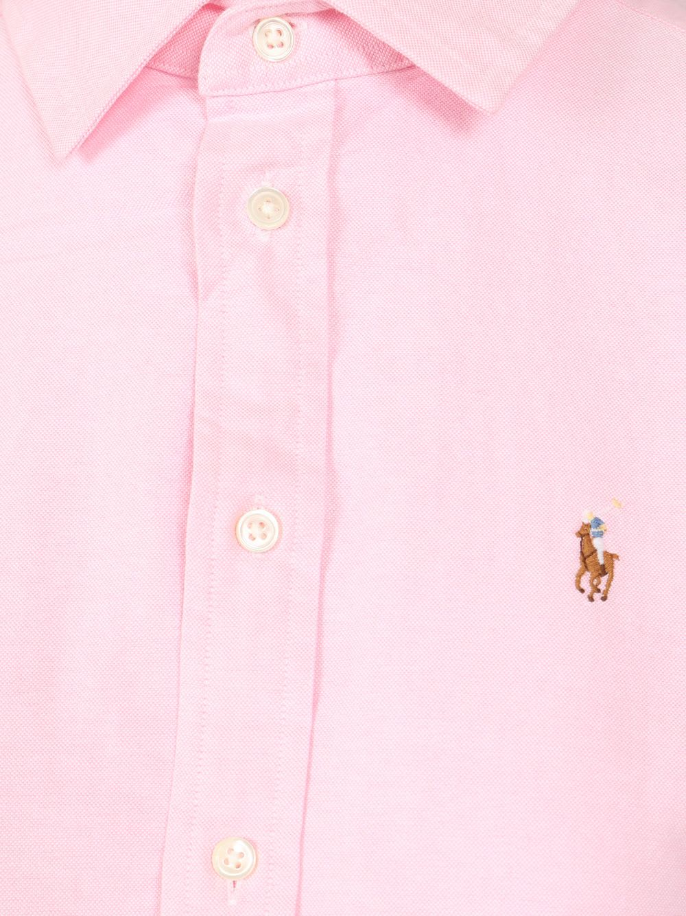 Ralph Lauren Oxford Shirt In Pink