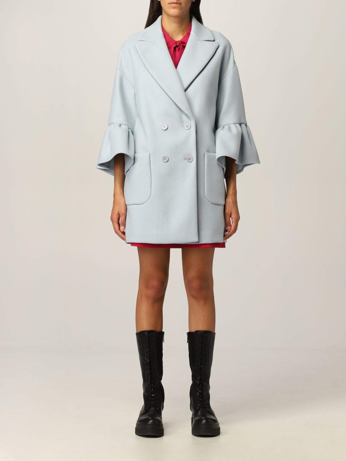 Photo of  Red Valentino Coat Coat Women Red Valentino- shop RED Valentino jackets online sales