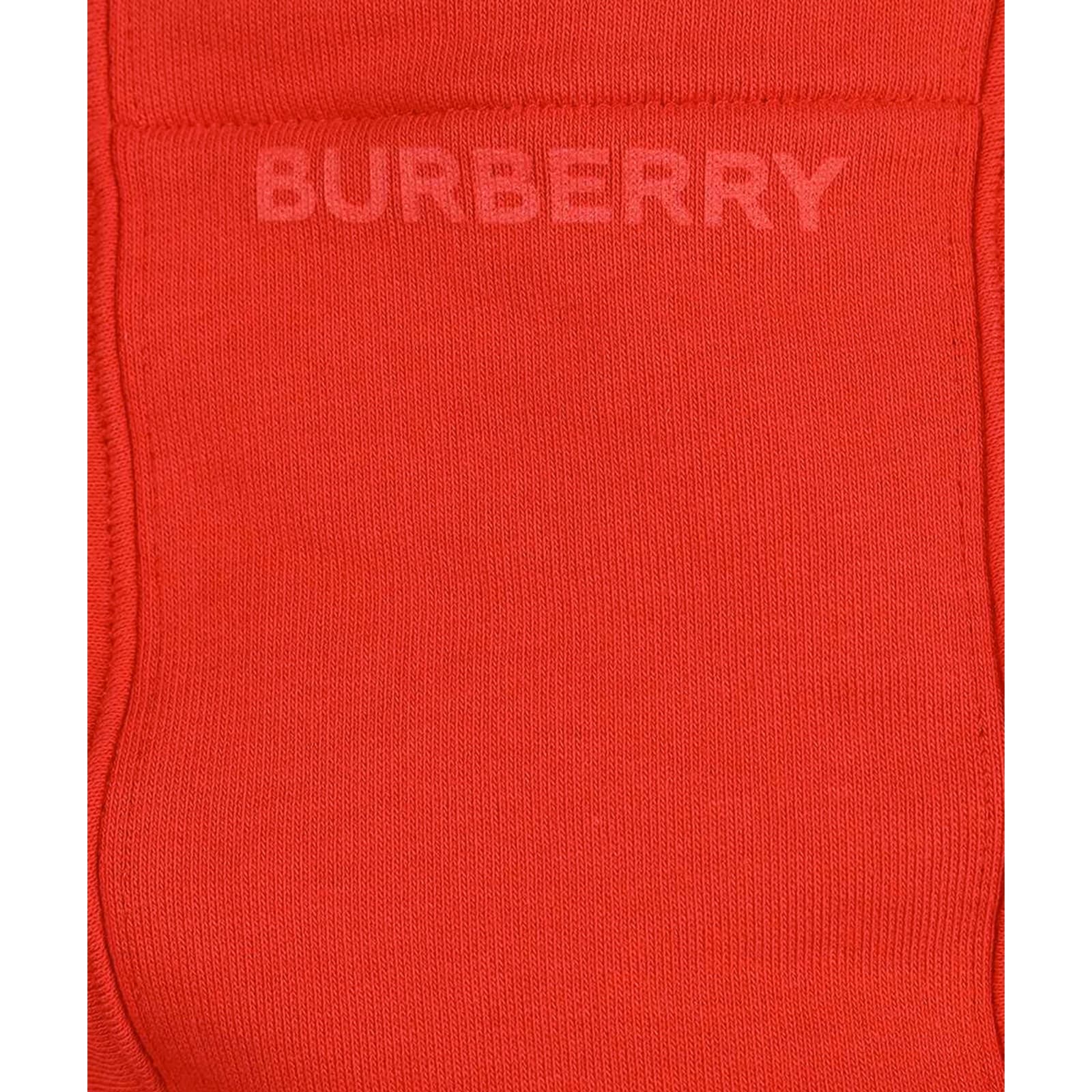 Burberry Aurore Love Hooded Sweatshirt In Red
