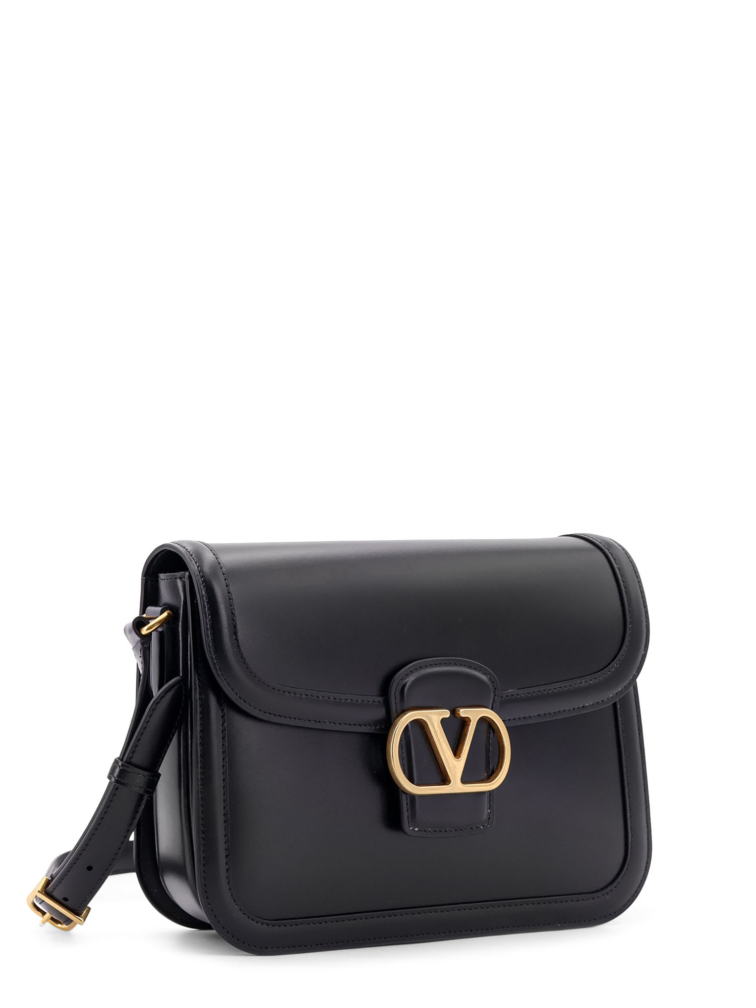 Valentino 9to5 Shoulder Bag In Black