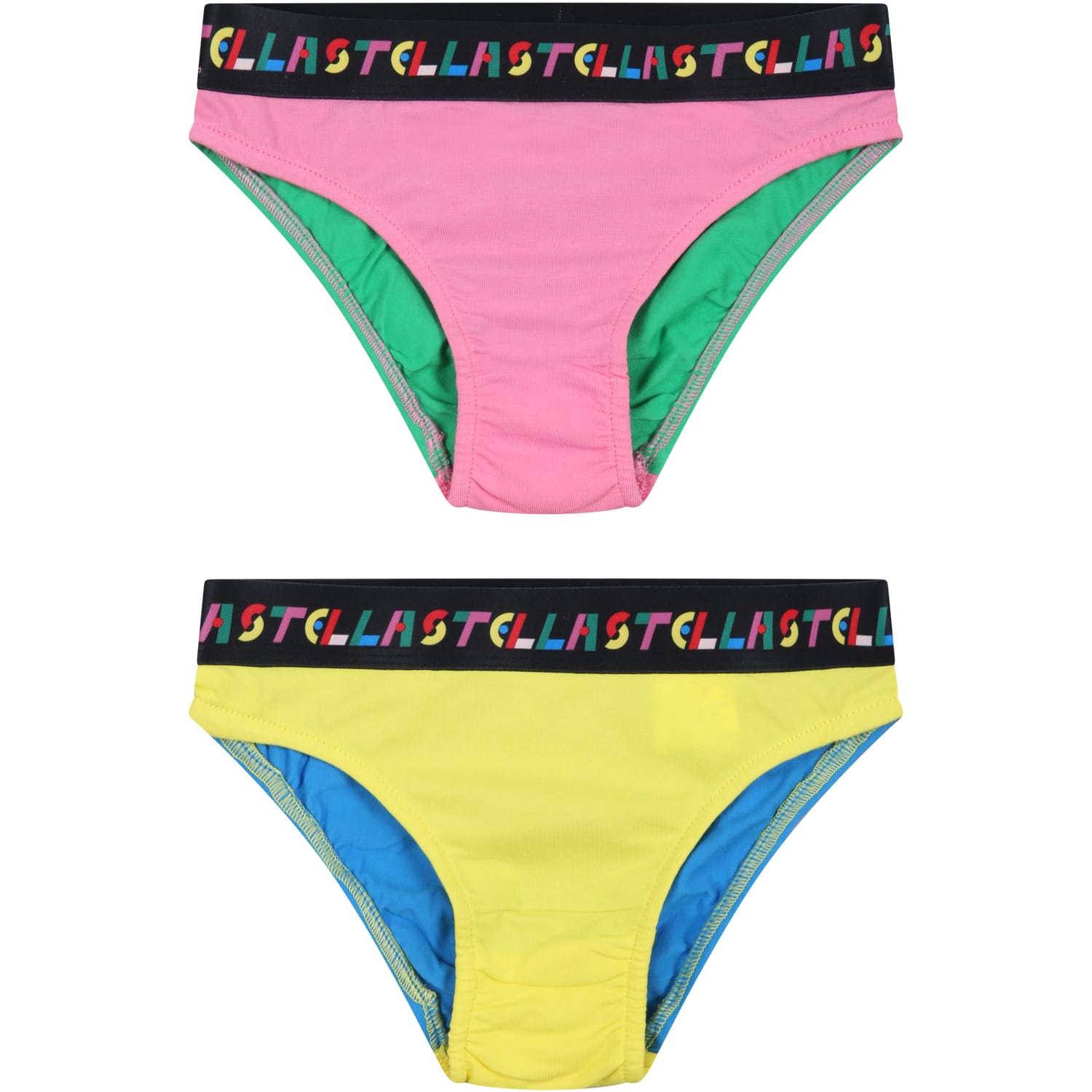 Stella Mccartney Kids' Multicolor Set For Girl With Logo In Colourful