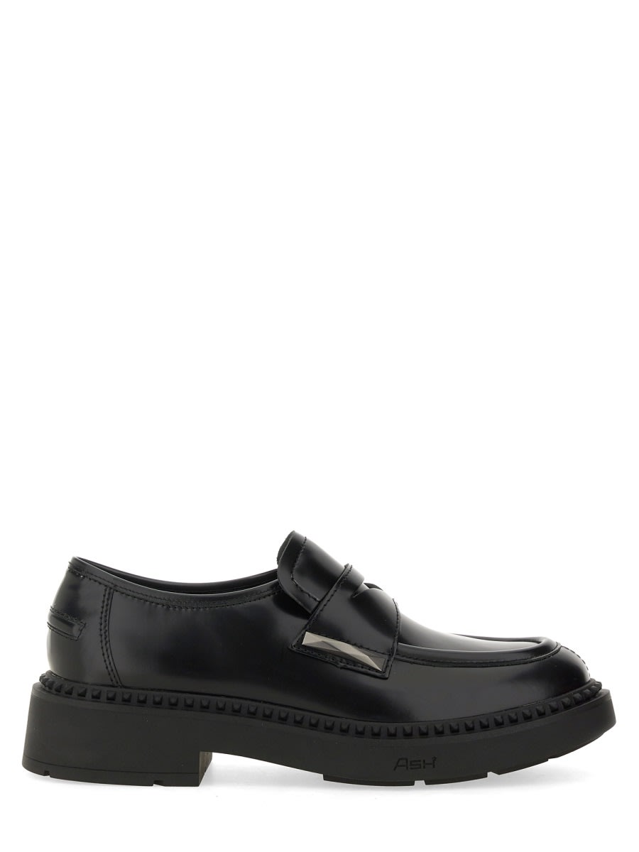 Shop Ash Medusa Loafer In Black