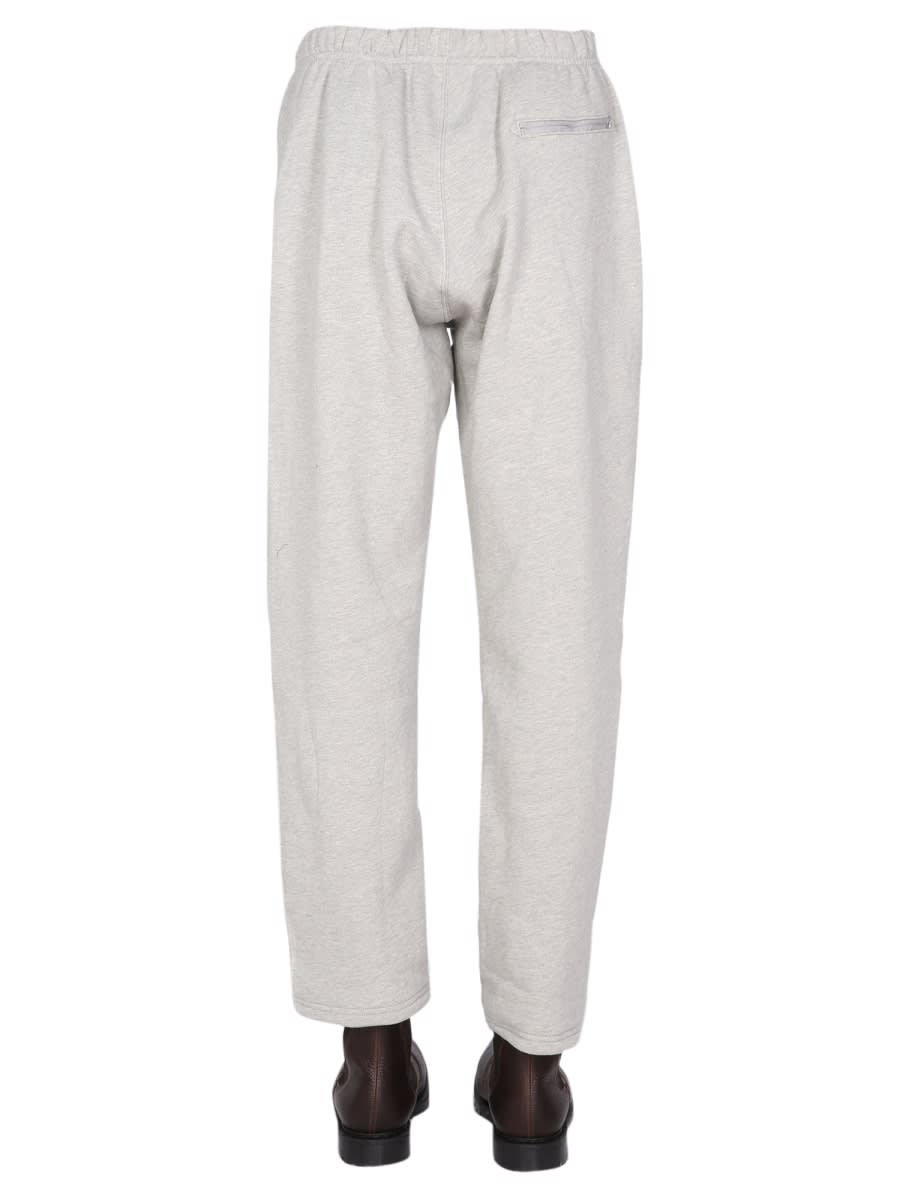 Shop Engineered Garments Wide Leg Jogging Trousers In Grey