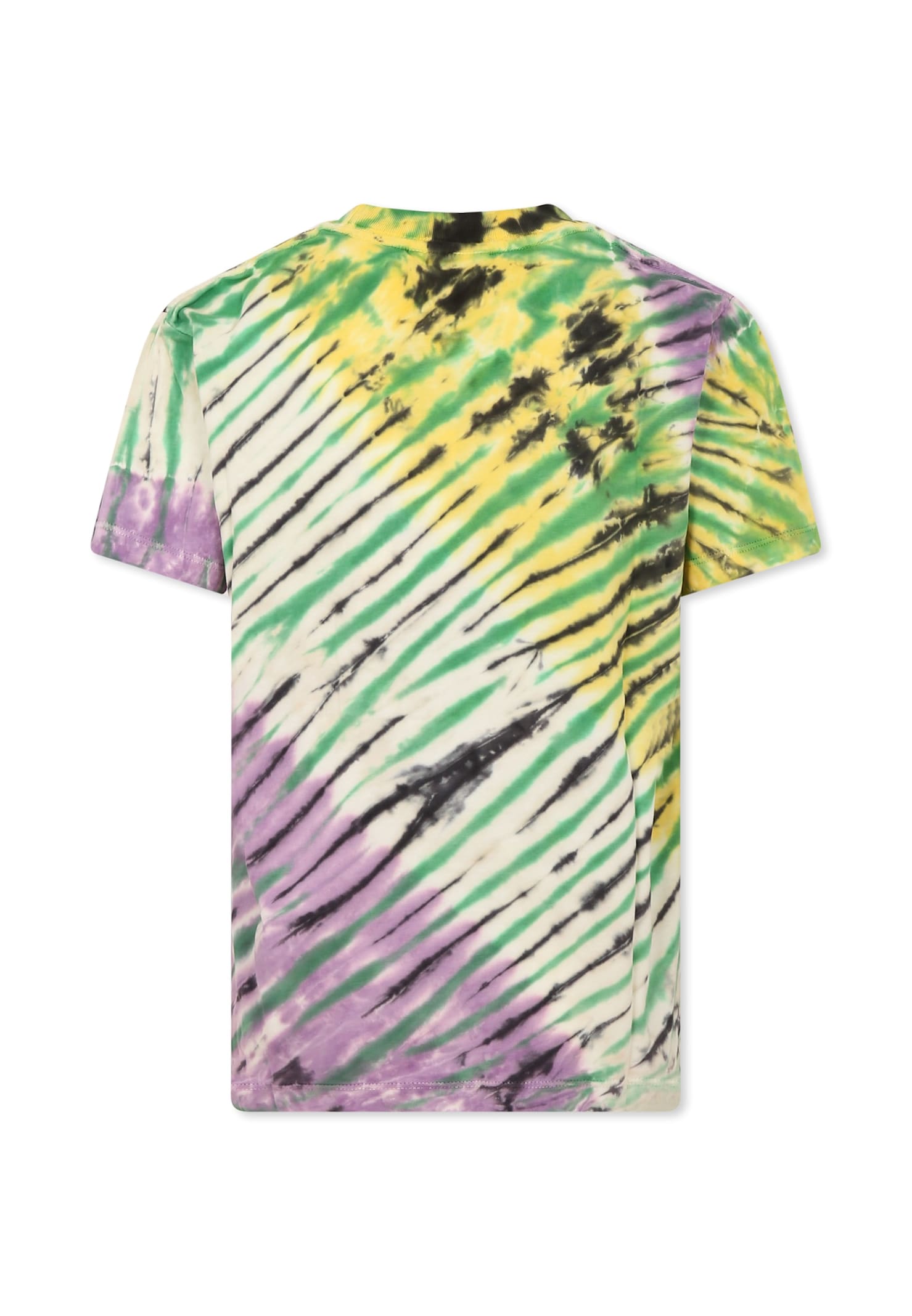 Molo Boy's Roxo Happy Face Tie Dye T-shirt In Multicolor