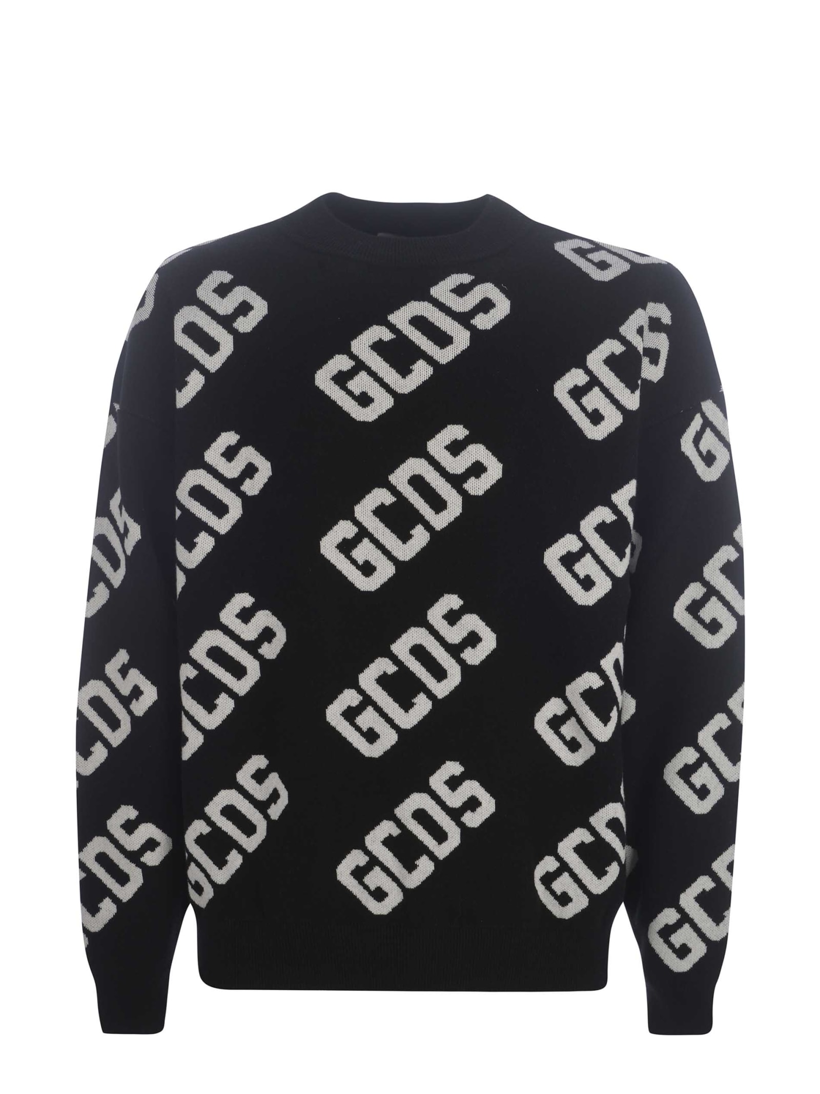 Sweater Gcds monogram In Wool Blend