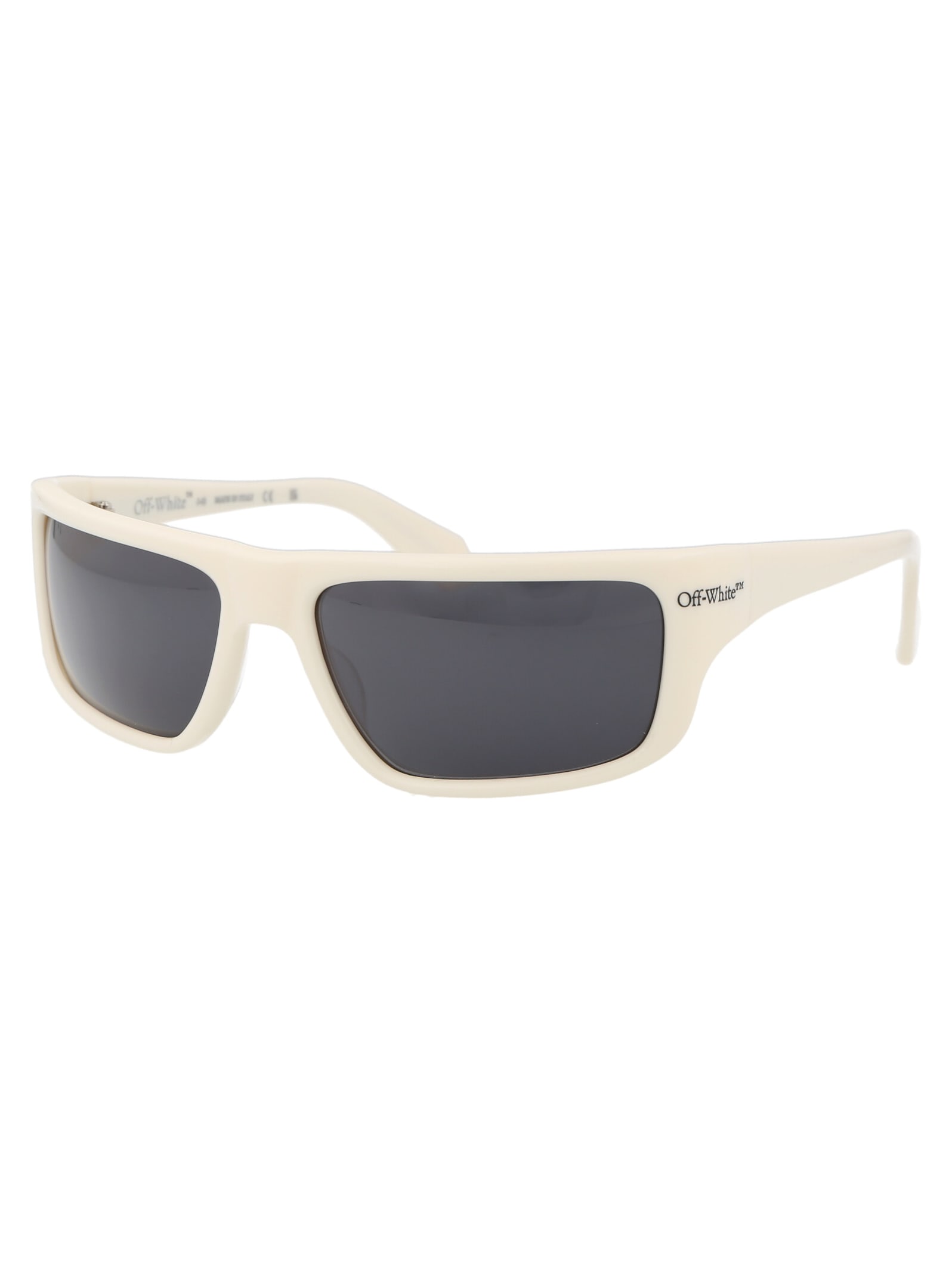 Shop Off-white Bologna Sunglasses In 0107 White