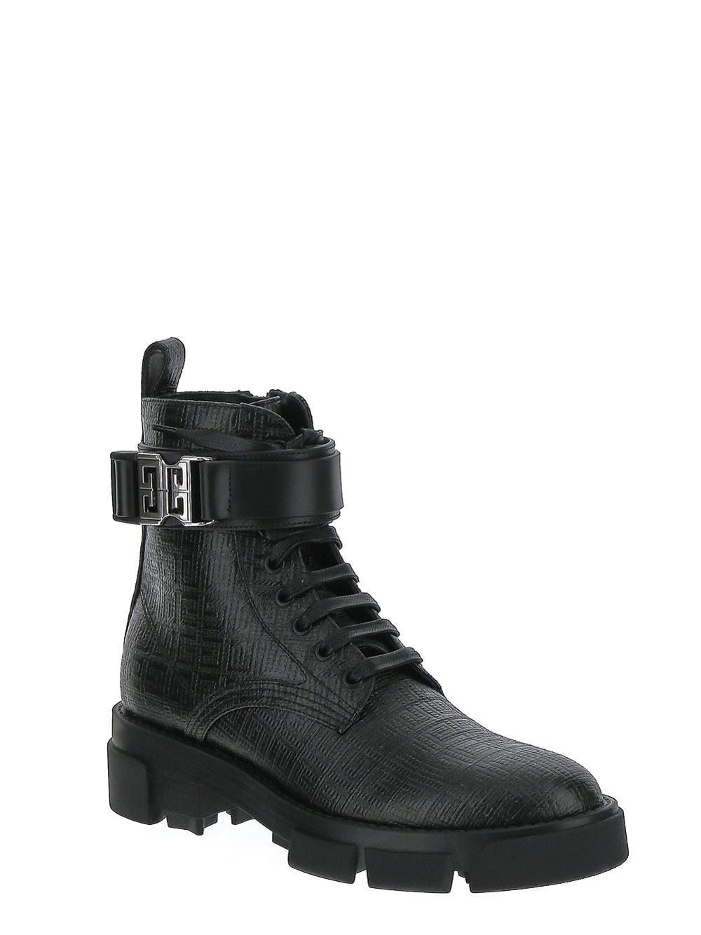 Shop Givenchy Terra Boots In Black