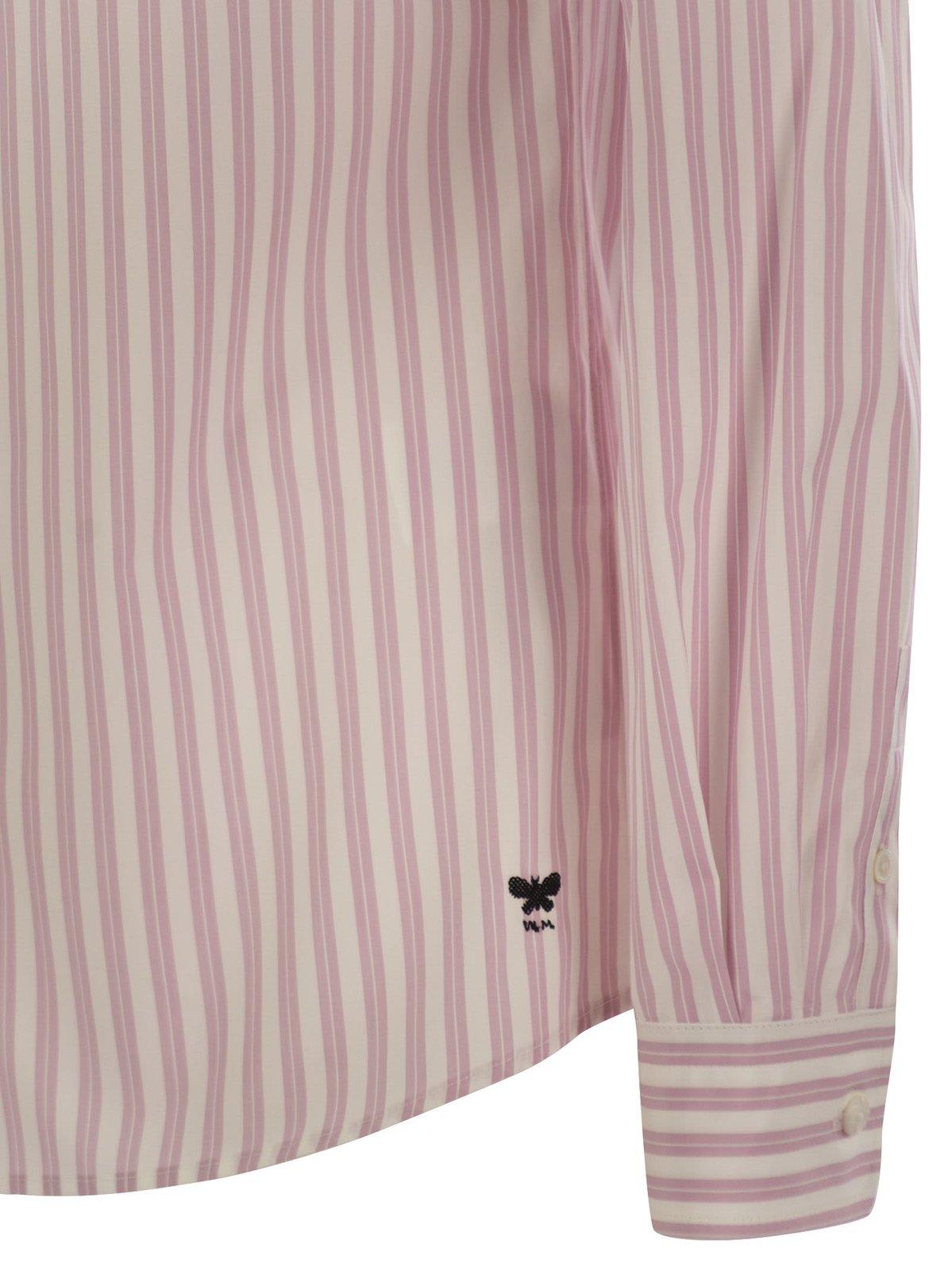 Weekend Max Mara Women's Bahamas Shirt Pink | Size 46 | 2515111081600051 In Rosa