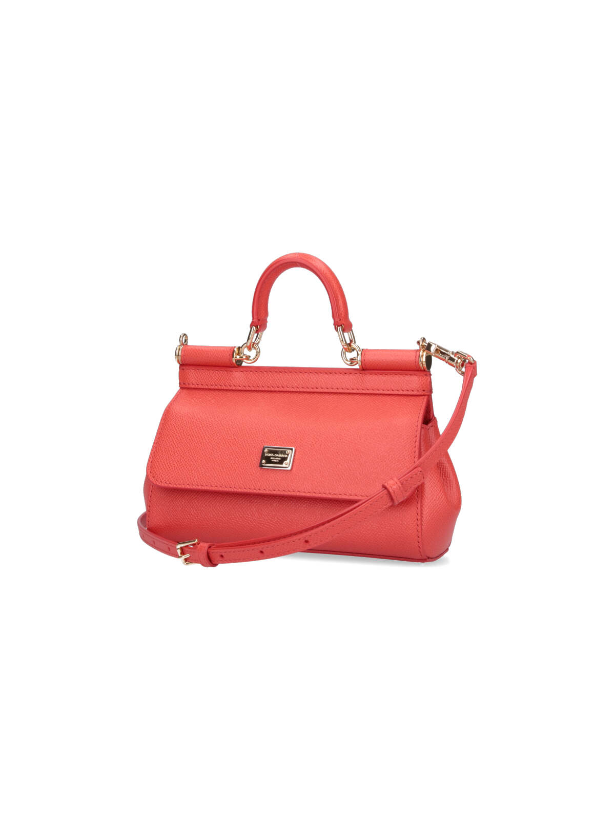 Shop Dolce & Gabbana Sicily Small Handbag In Red