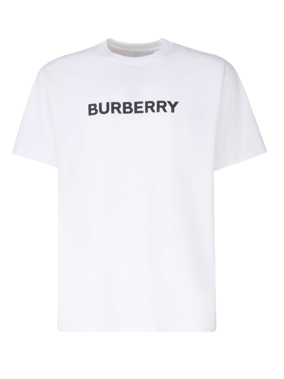 Burberry T-shirt With Print In White