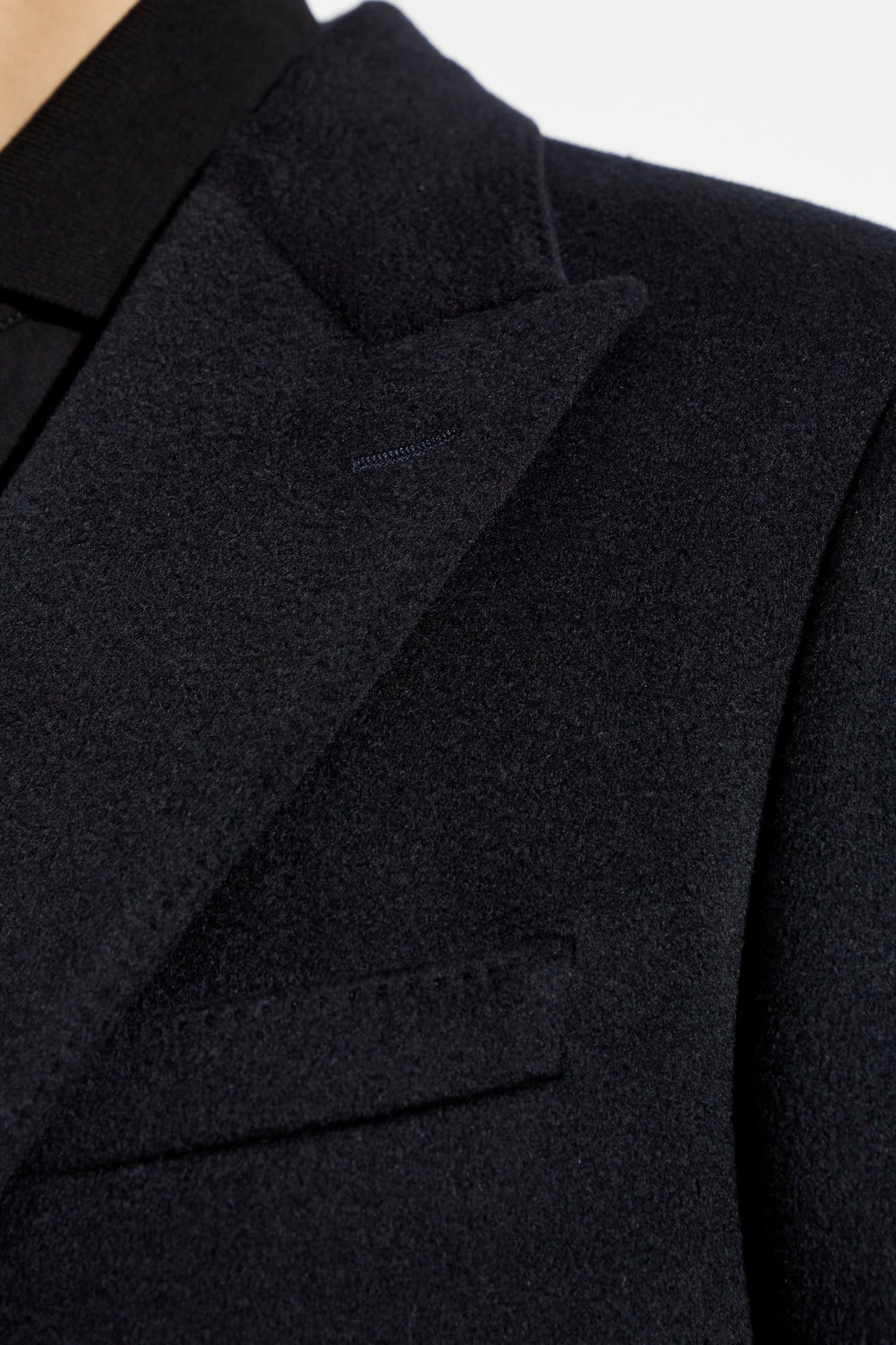 Shop Dolce & Gabbana Single-breasted Coat In Black