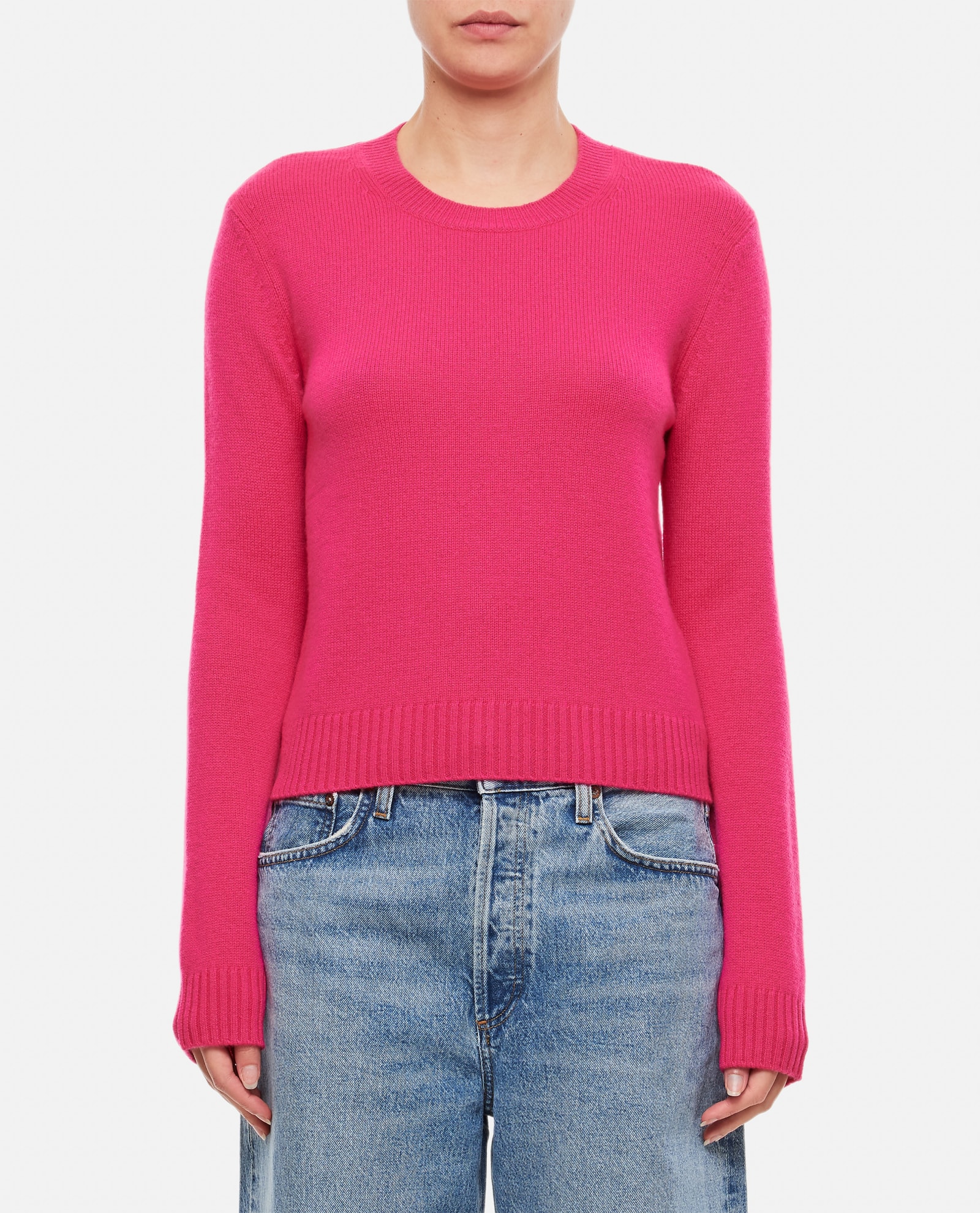 Shop Lisa Yang Mable Cashmere Sweater In Pink