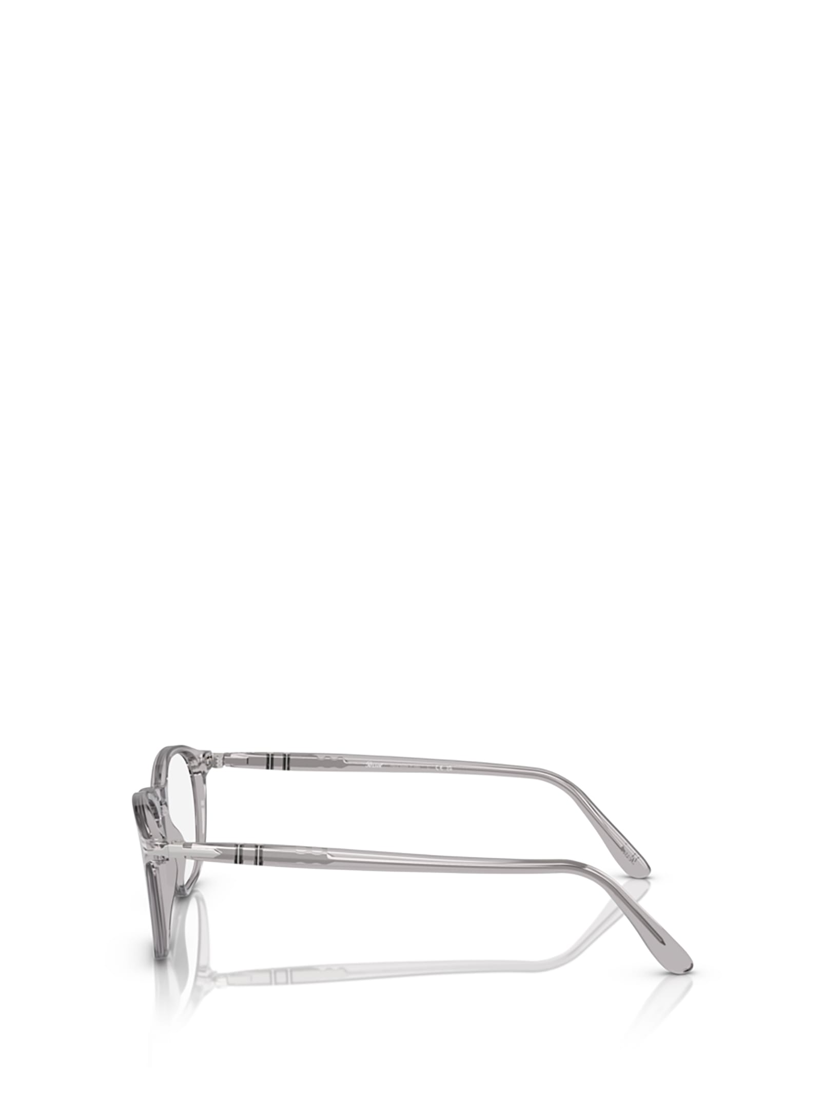 Shop Persol Po3007v Transparent Grey Glasses