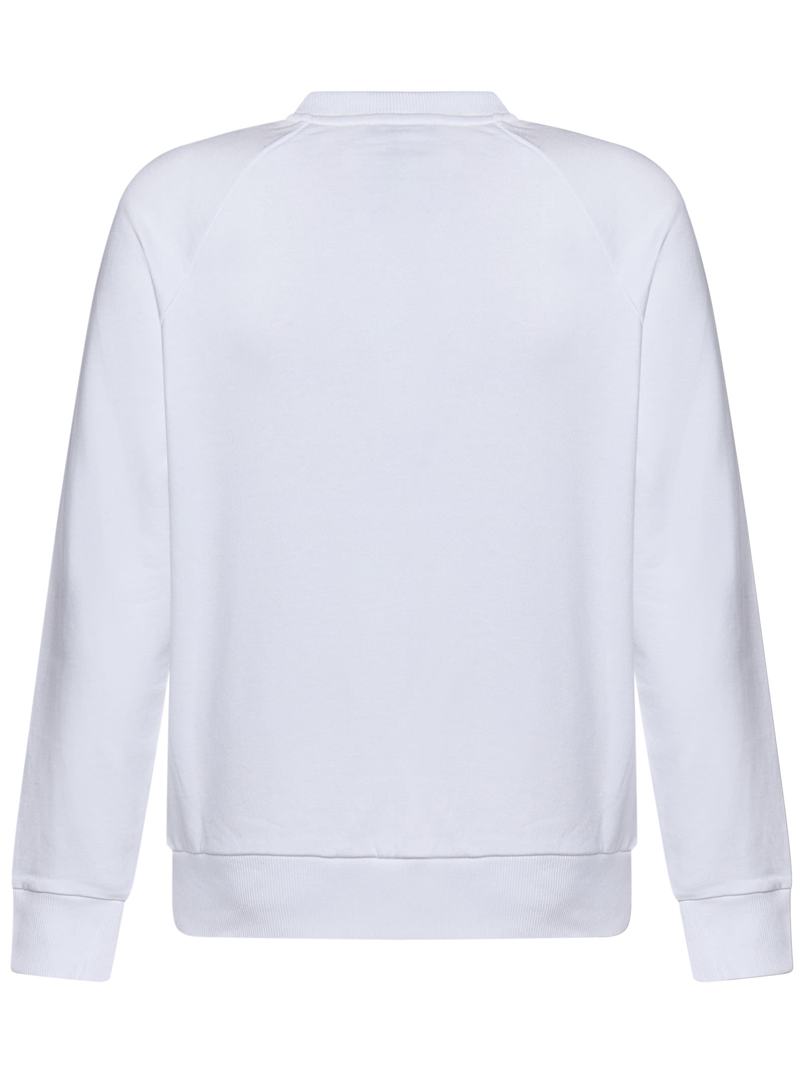 Shop Balmain Paris Paris Sweatshirt In White