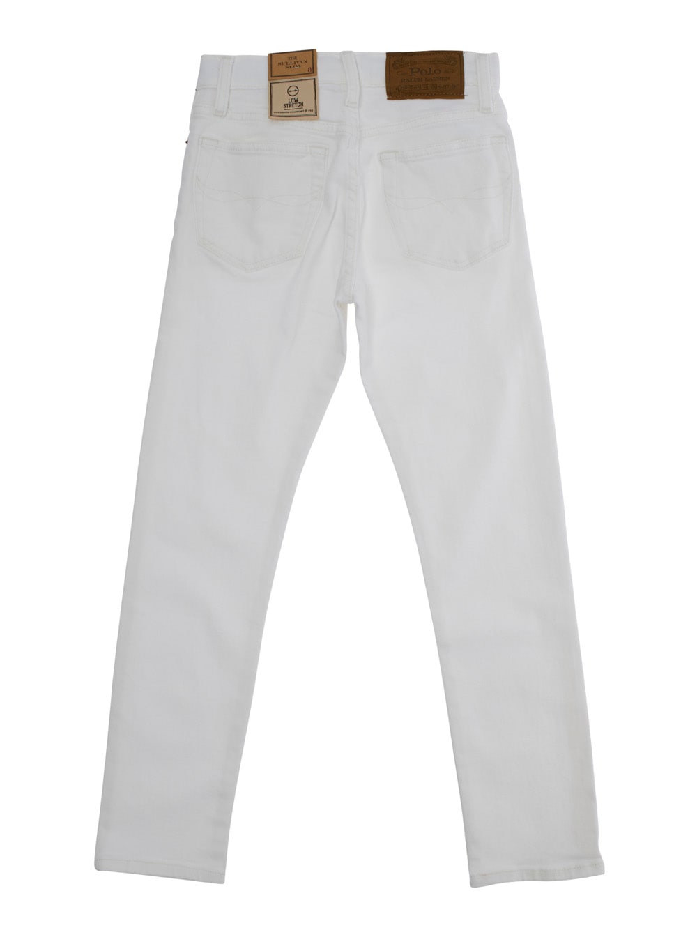 Polo Ralph Lauren Sullivan Slm-bottoms-denim In White