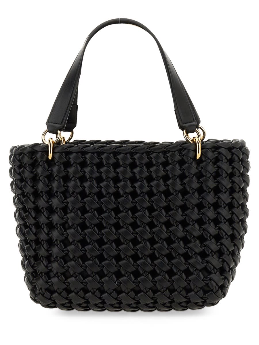 Shop Themoirè Knots Kobo Bag In Black