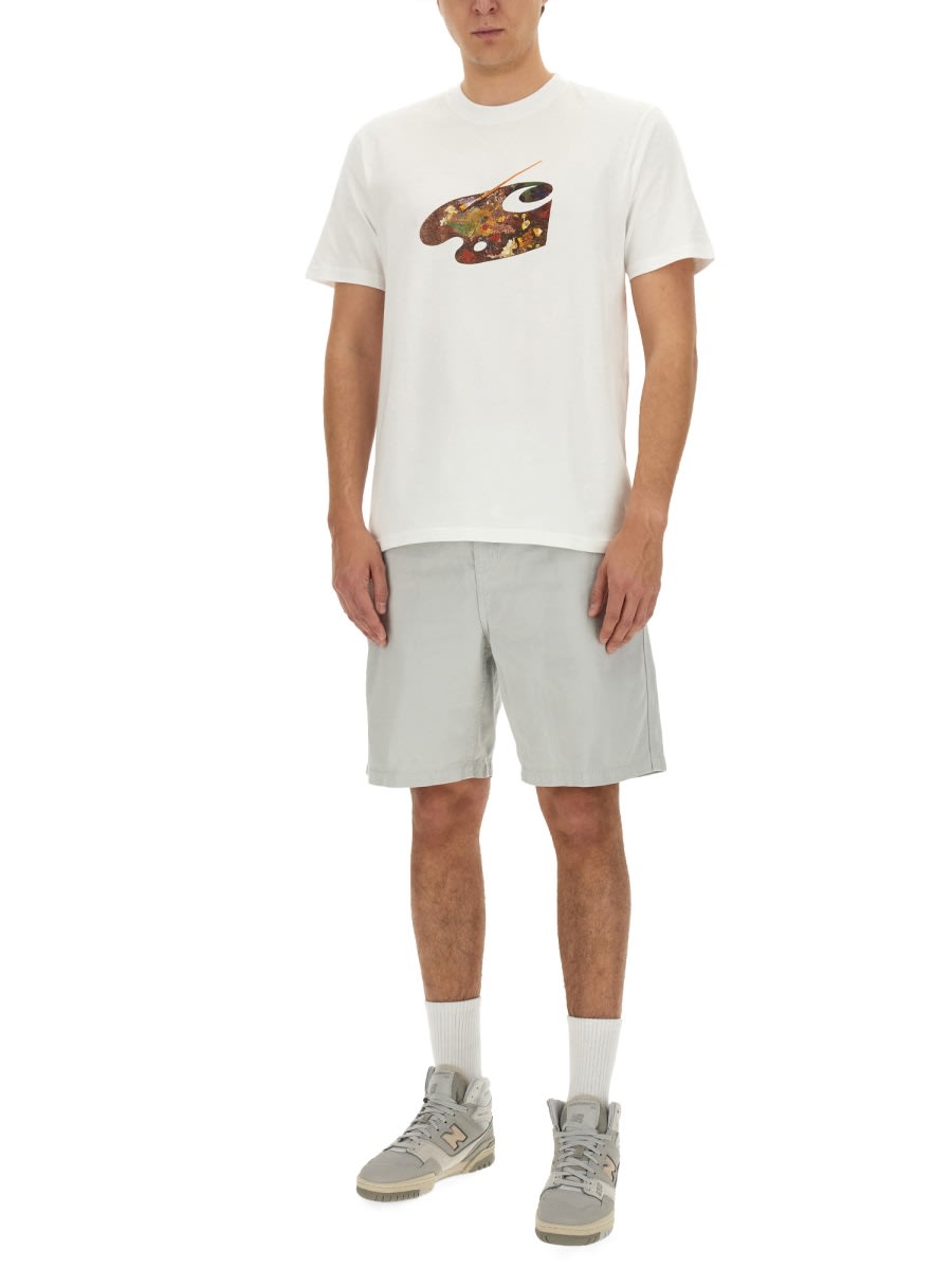 Shop Carhartt T-shirt Palette In White