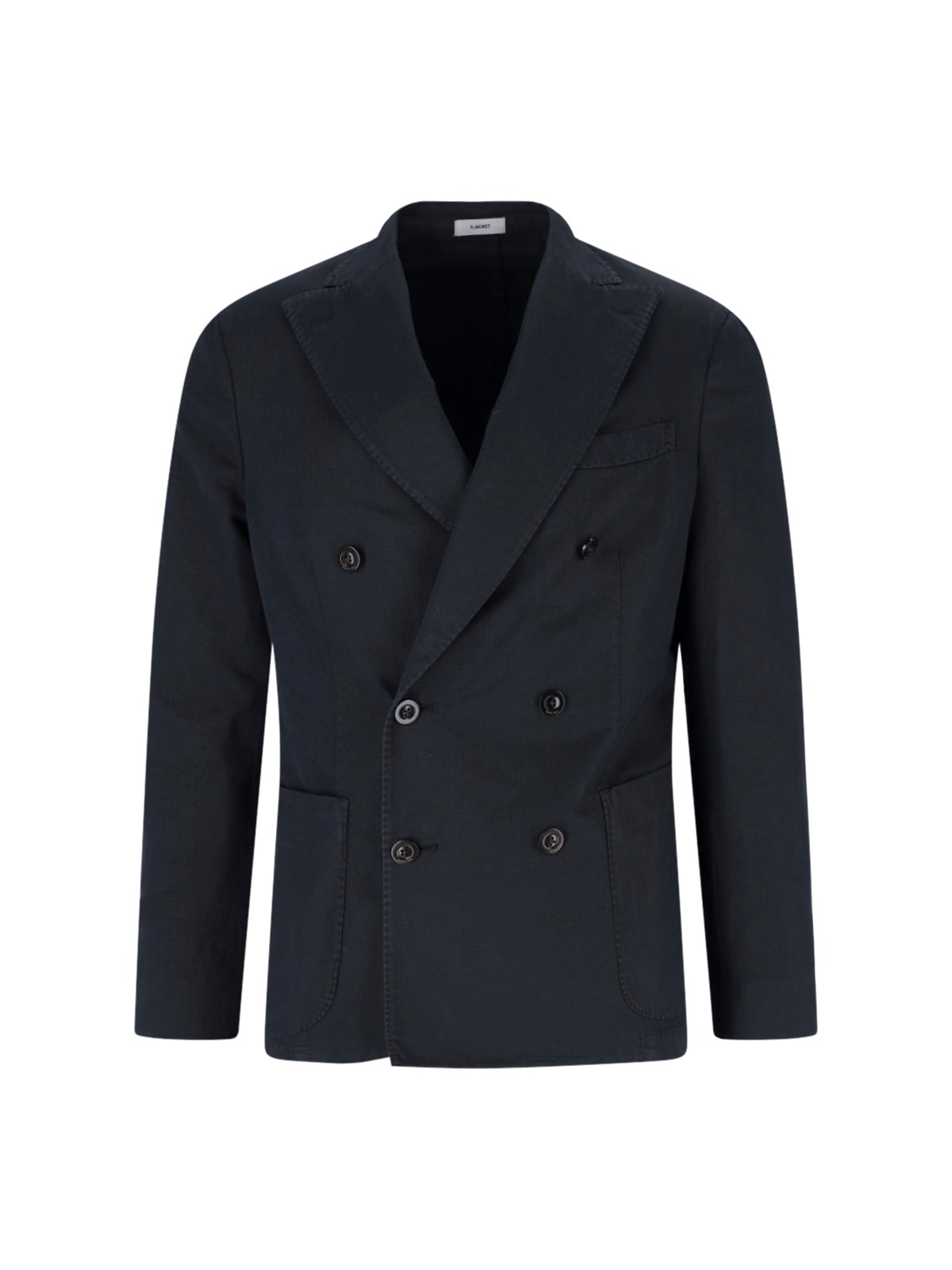 Boglioli Double-breasted Blazer In Blue