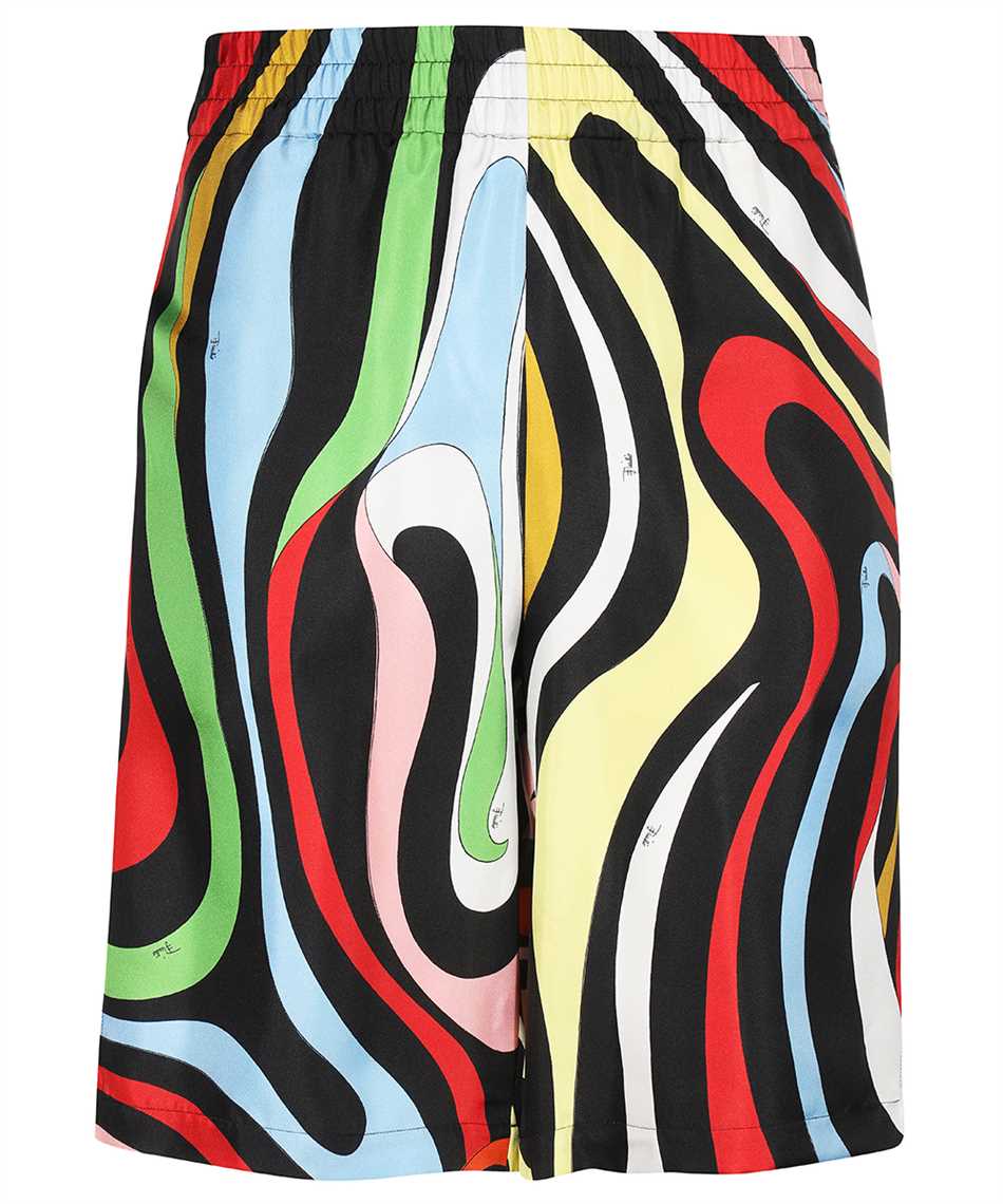 Silk Bermuda Shorts